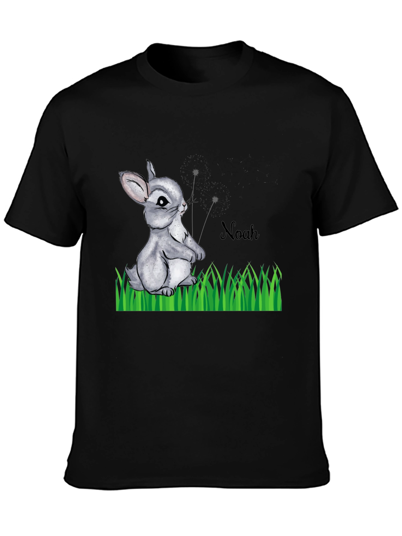Cute Bunny Noah Graphic Tee