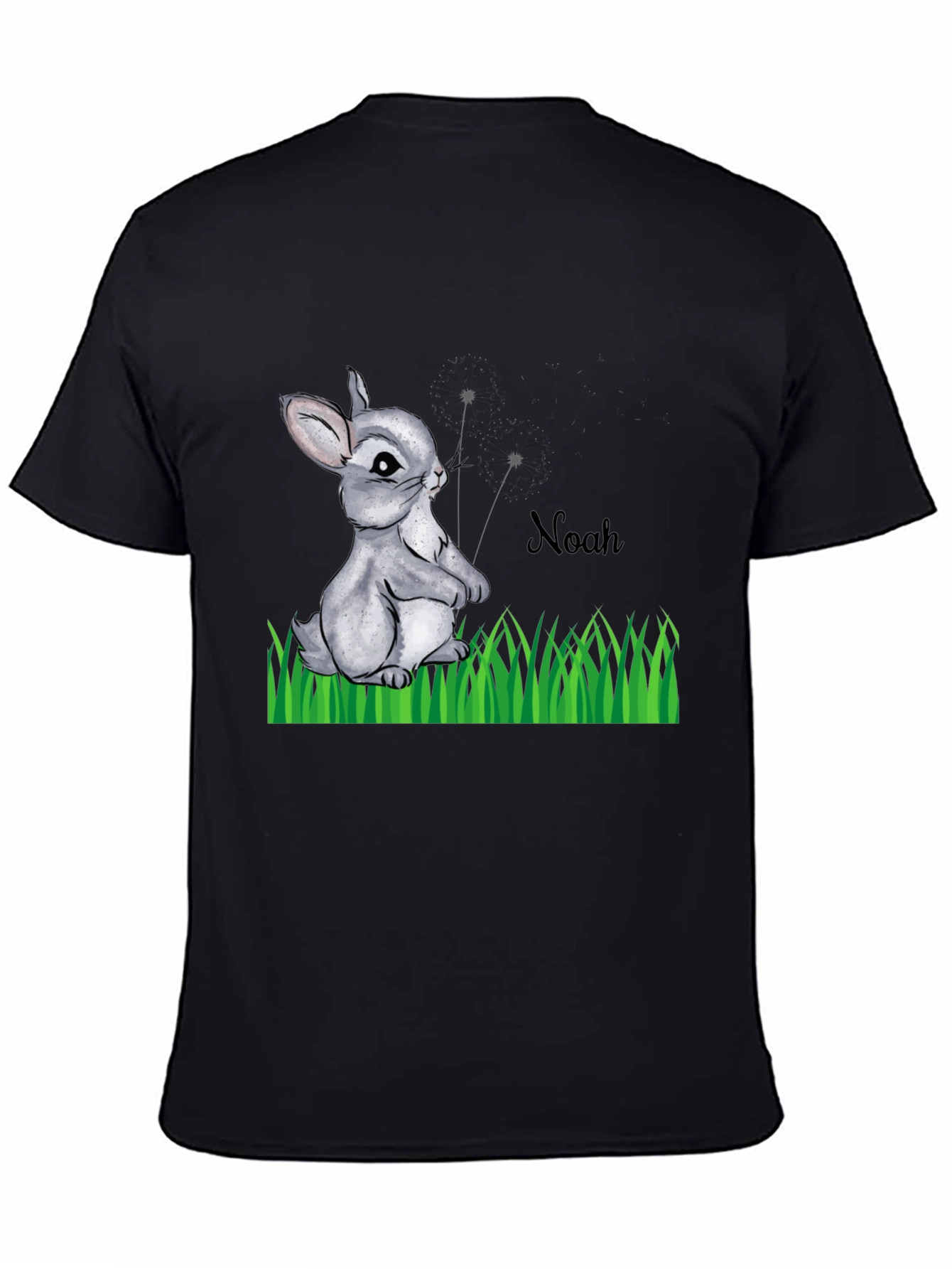Cute Bunny Noah Graphic Tee