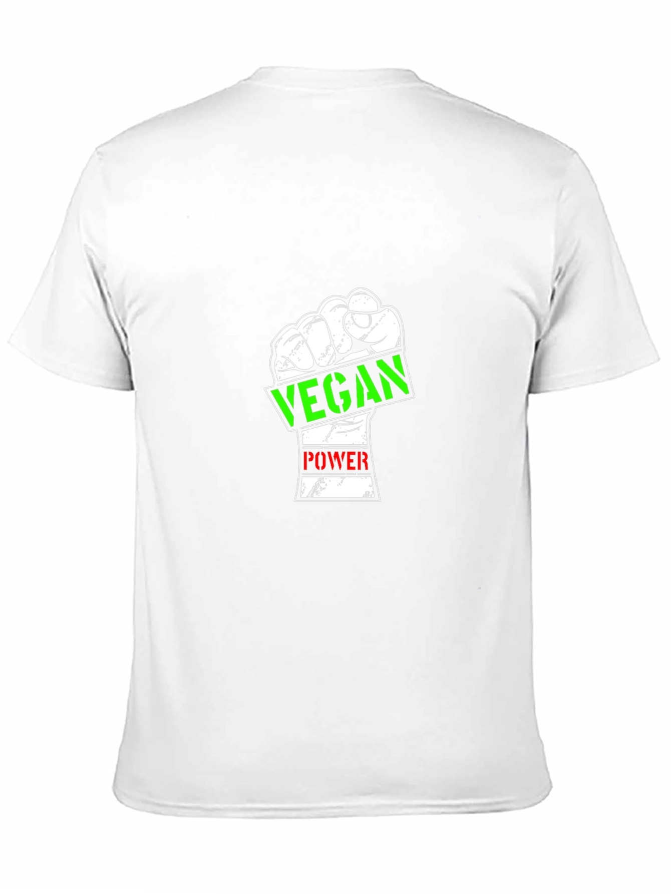 Vegan Power Fist Graphic T-Shirt
