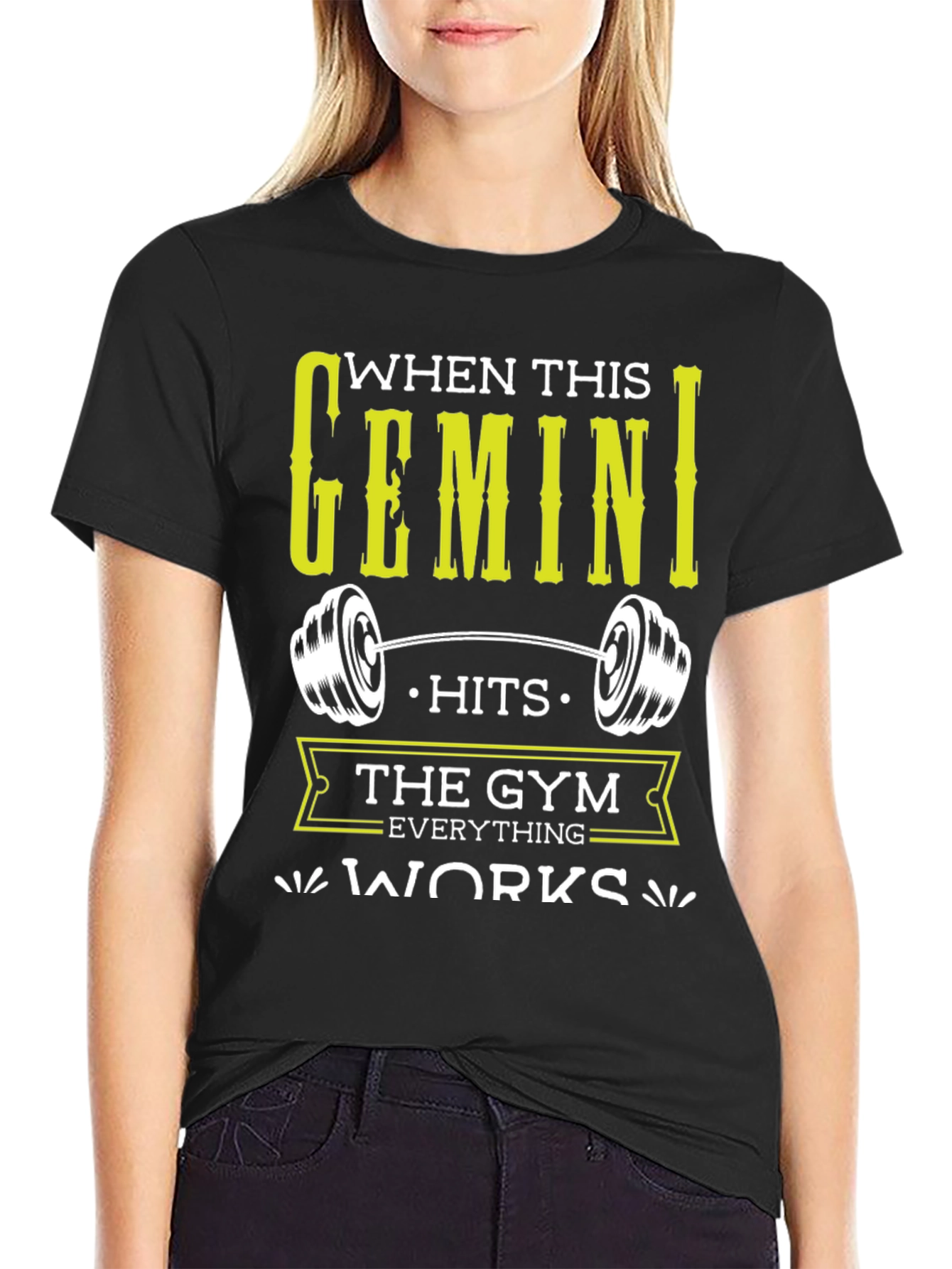 Gemini Gym T-Shirt - Zodiac Workout Tee