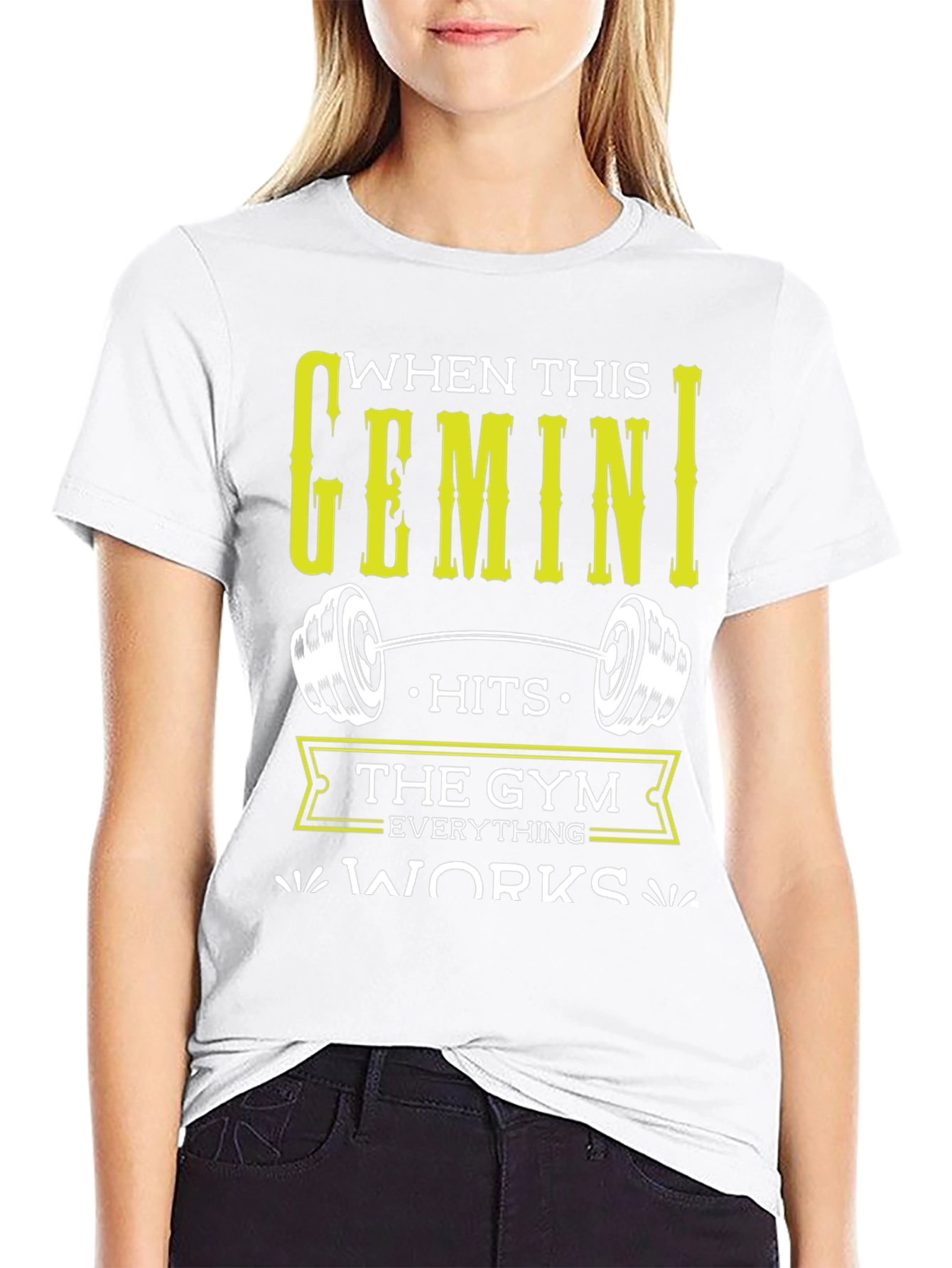 Gemini Gym T-Shirt - Zodiac Workout Tee
