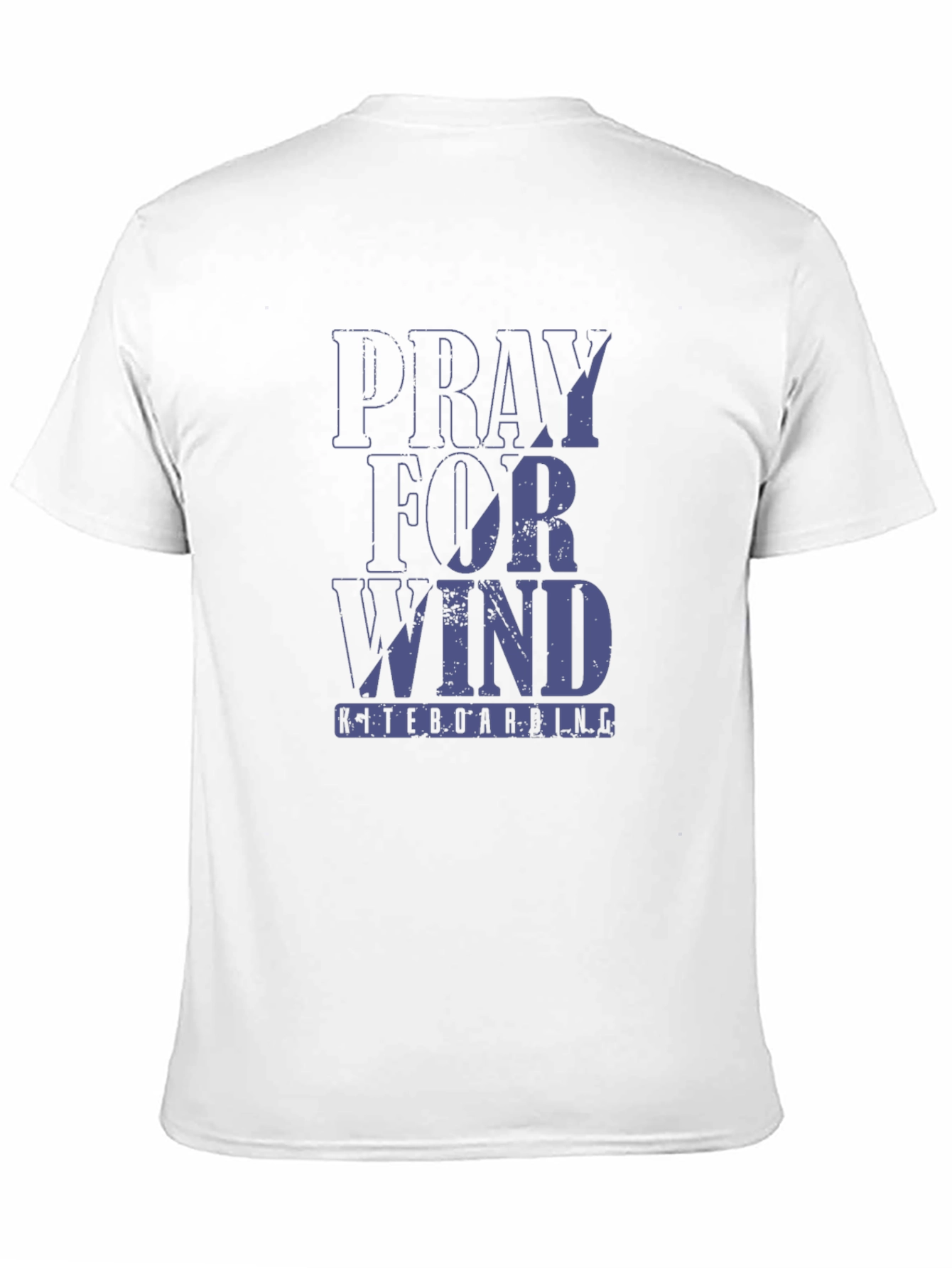 Pray For Wind Kiteboarding Graphic T-Shirt