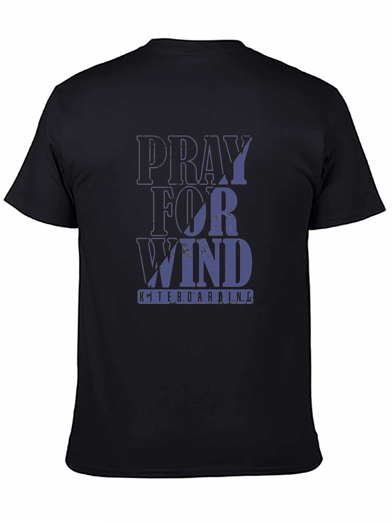 Pray For Wind Kiteboarding Graphic T-Shirt