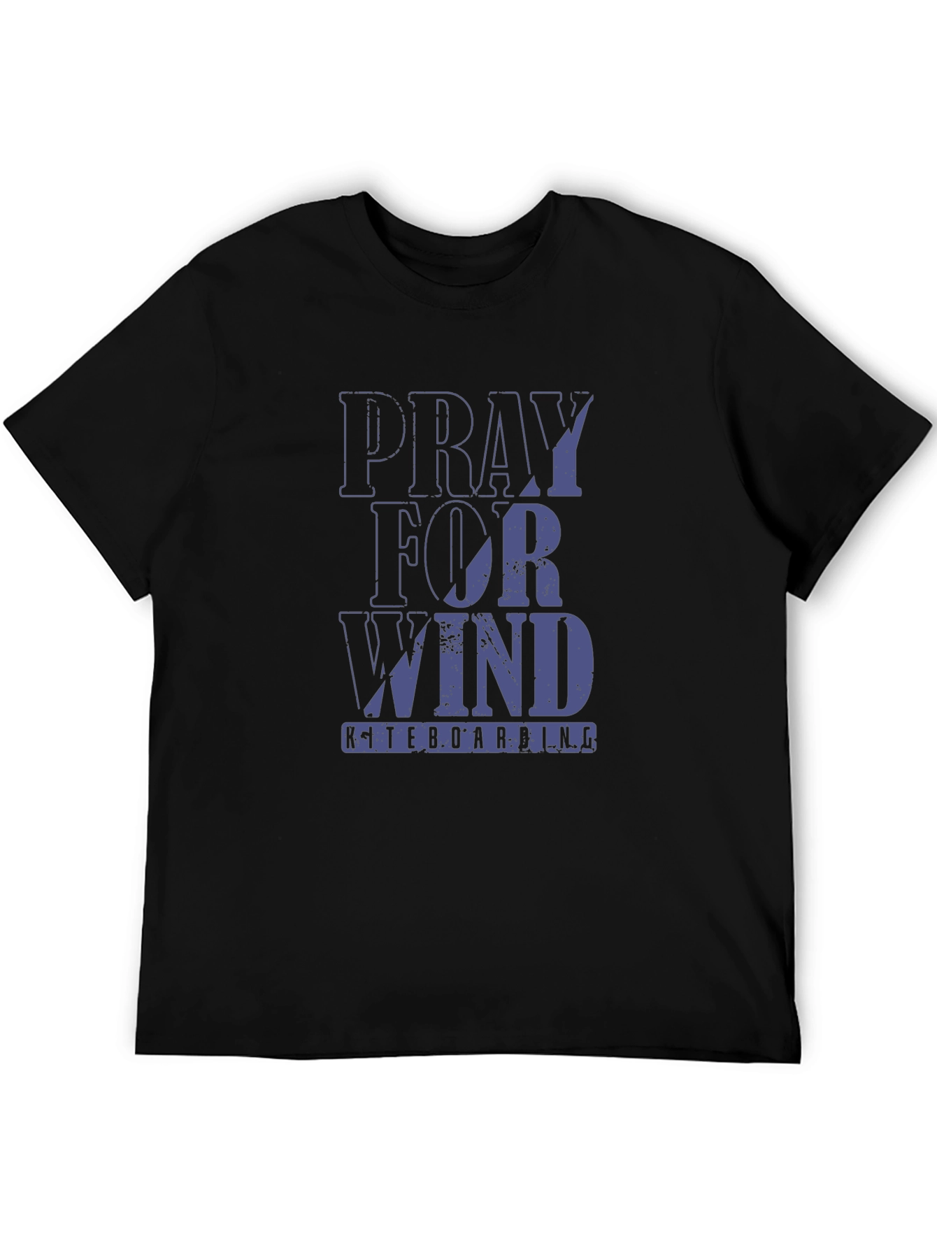 Pray For Wind Kiteboarding Graphic T-Shirt