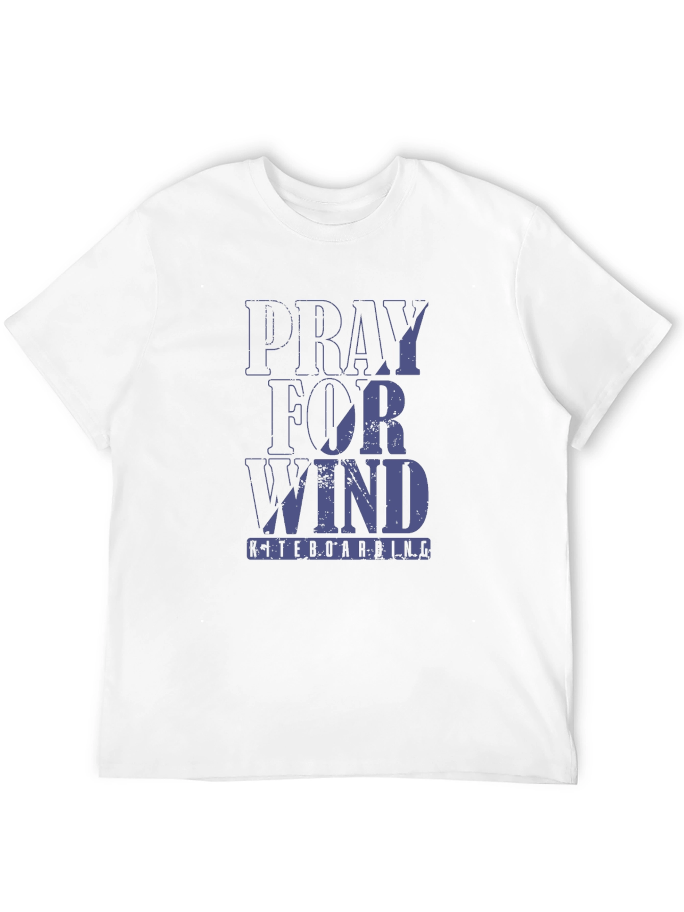 Pray For Wind Kiteboarding Graphic T-Shirt