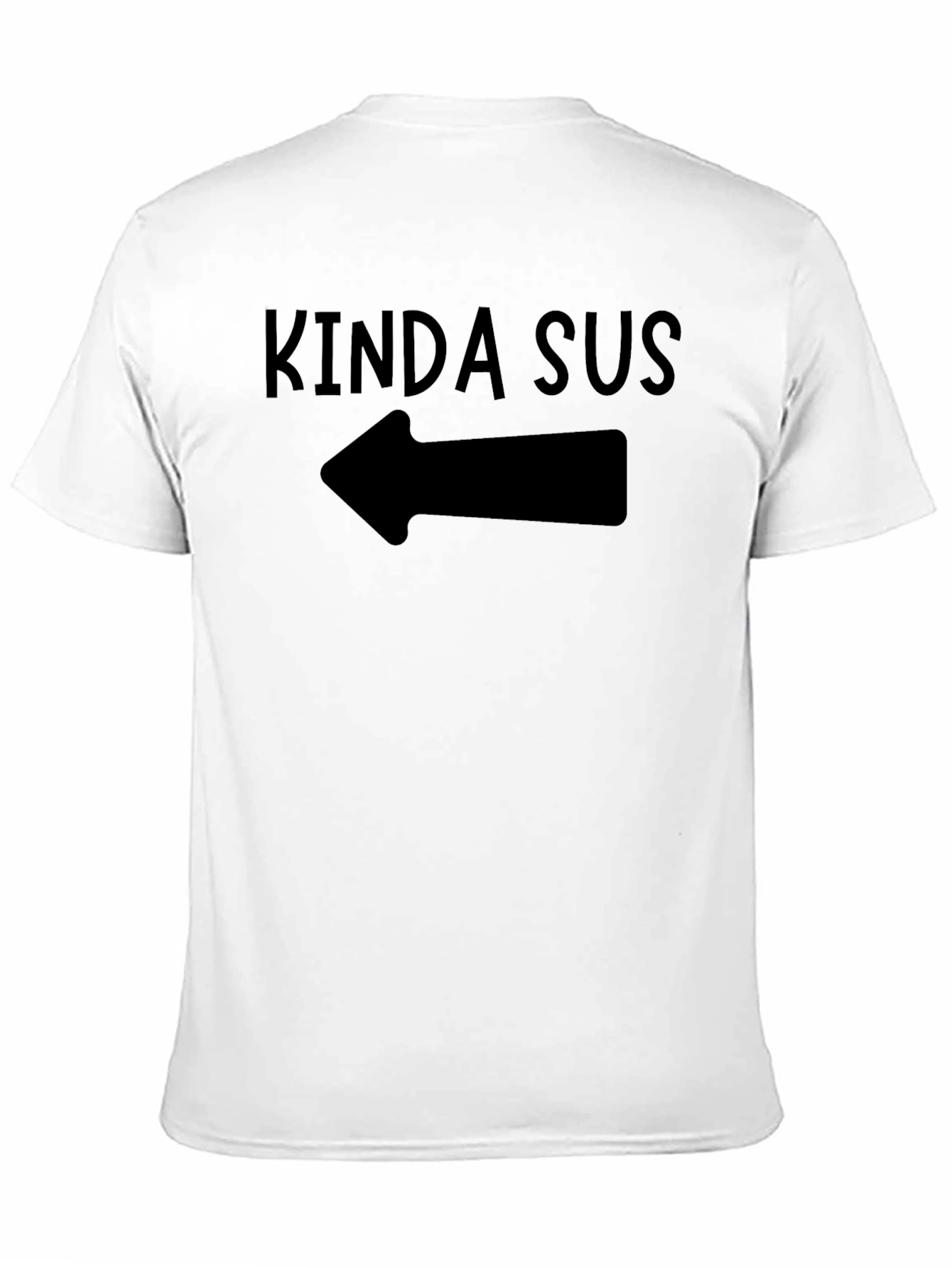 Kinda Sus Black T-Shirt