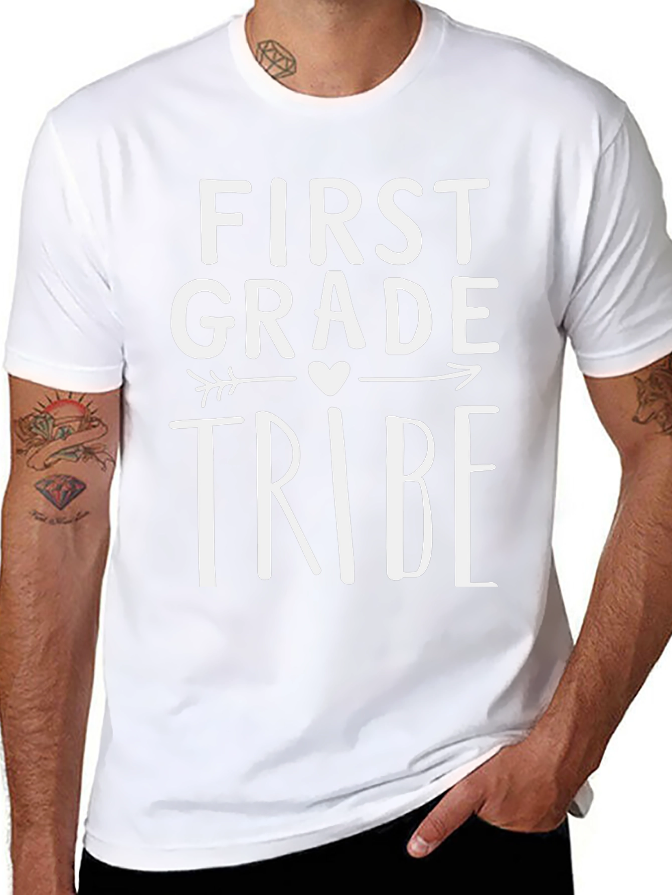 First Grade Tribe Graphic T-Shirt