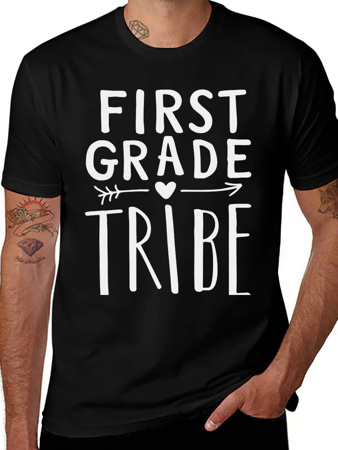 First Grade Tribe Graphic T-Shirt
