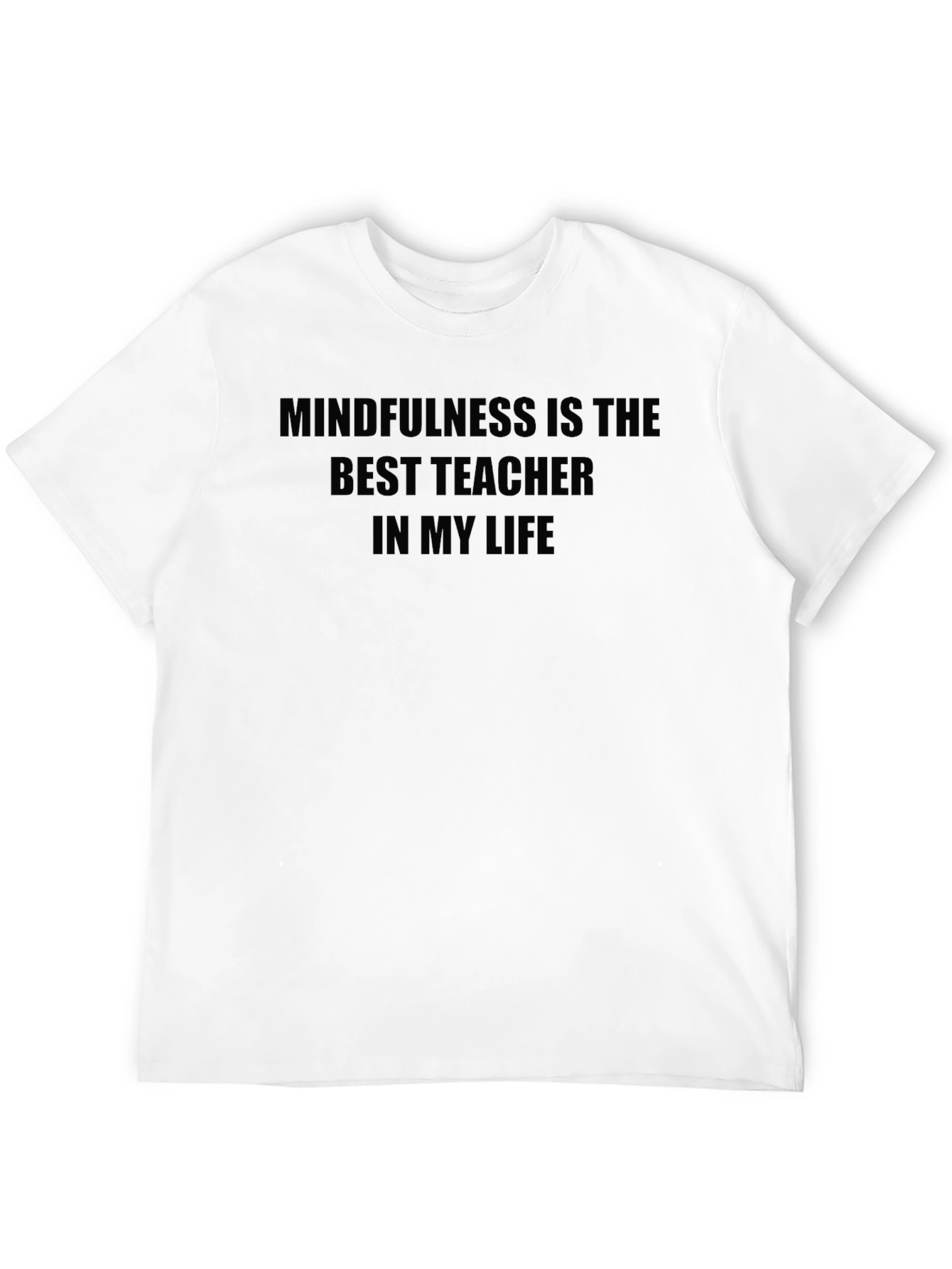 Mindfulness Best Teacher Graphic Tee - Relaxed Fit