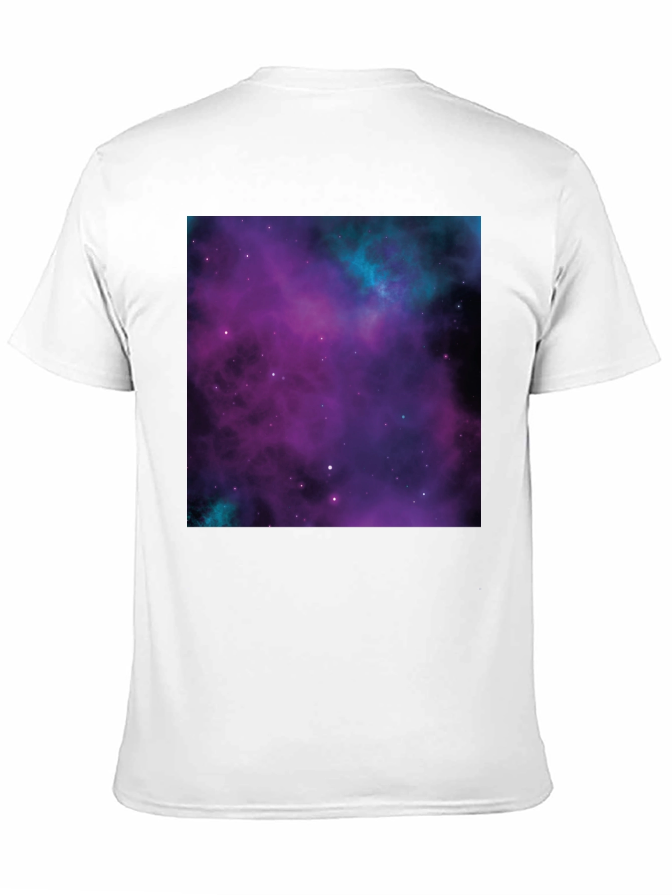 Galaxy Print Black T-Shirt