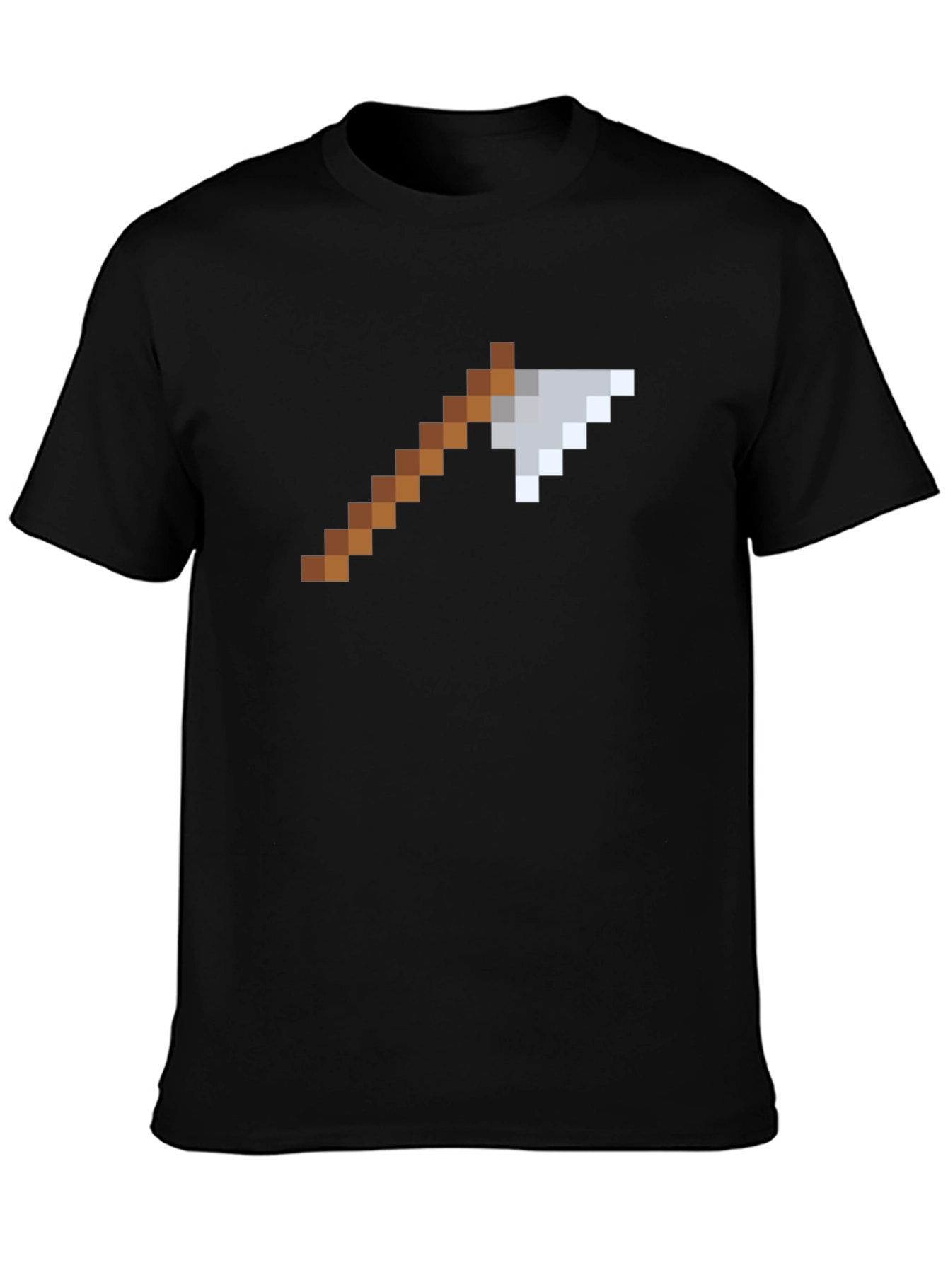 Pixelated Axe Graphic T-Shirt