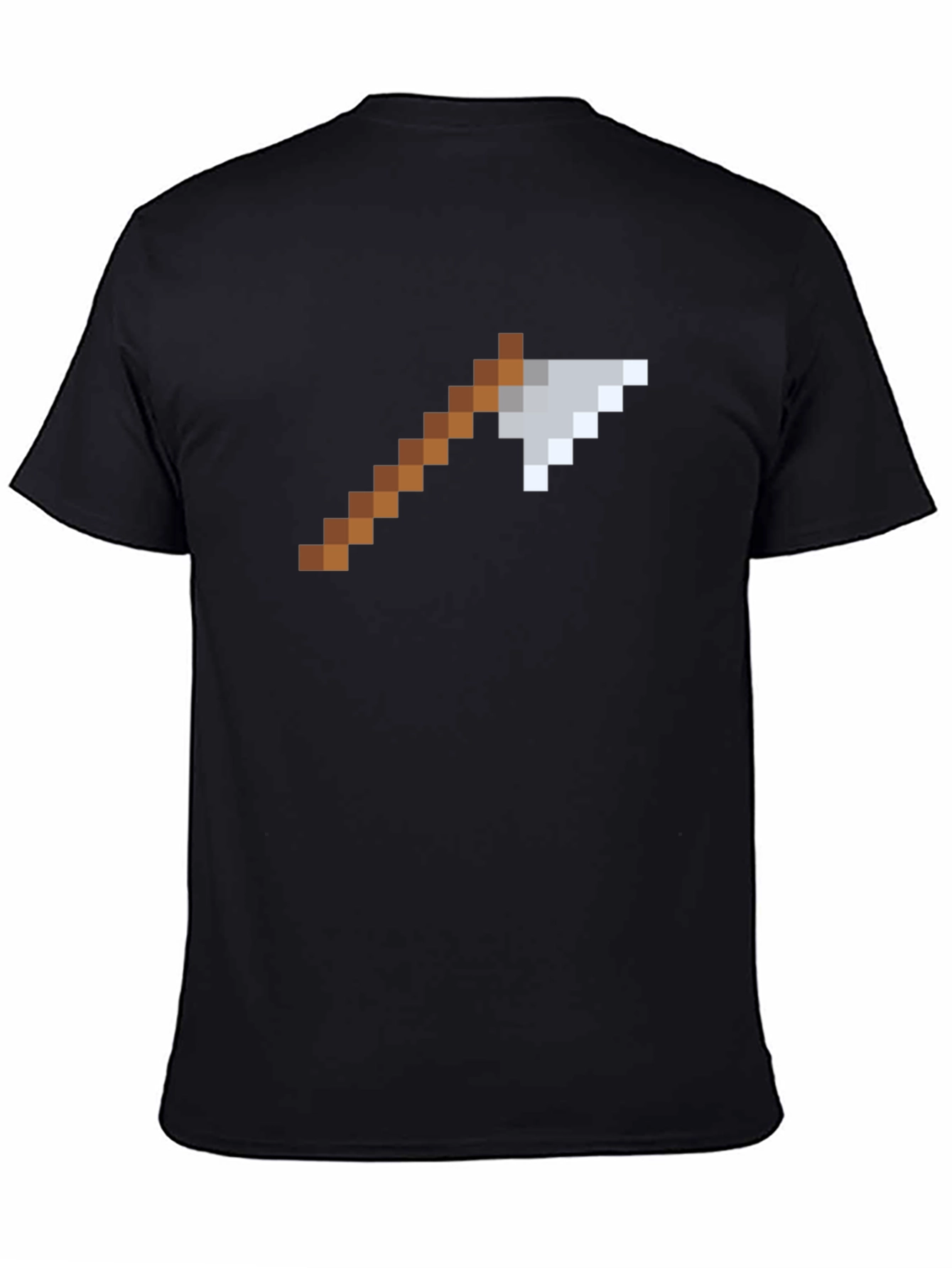 Pixelated Axe Graphic T-Shirt