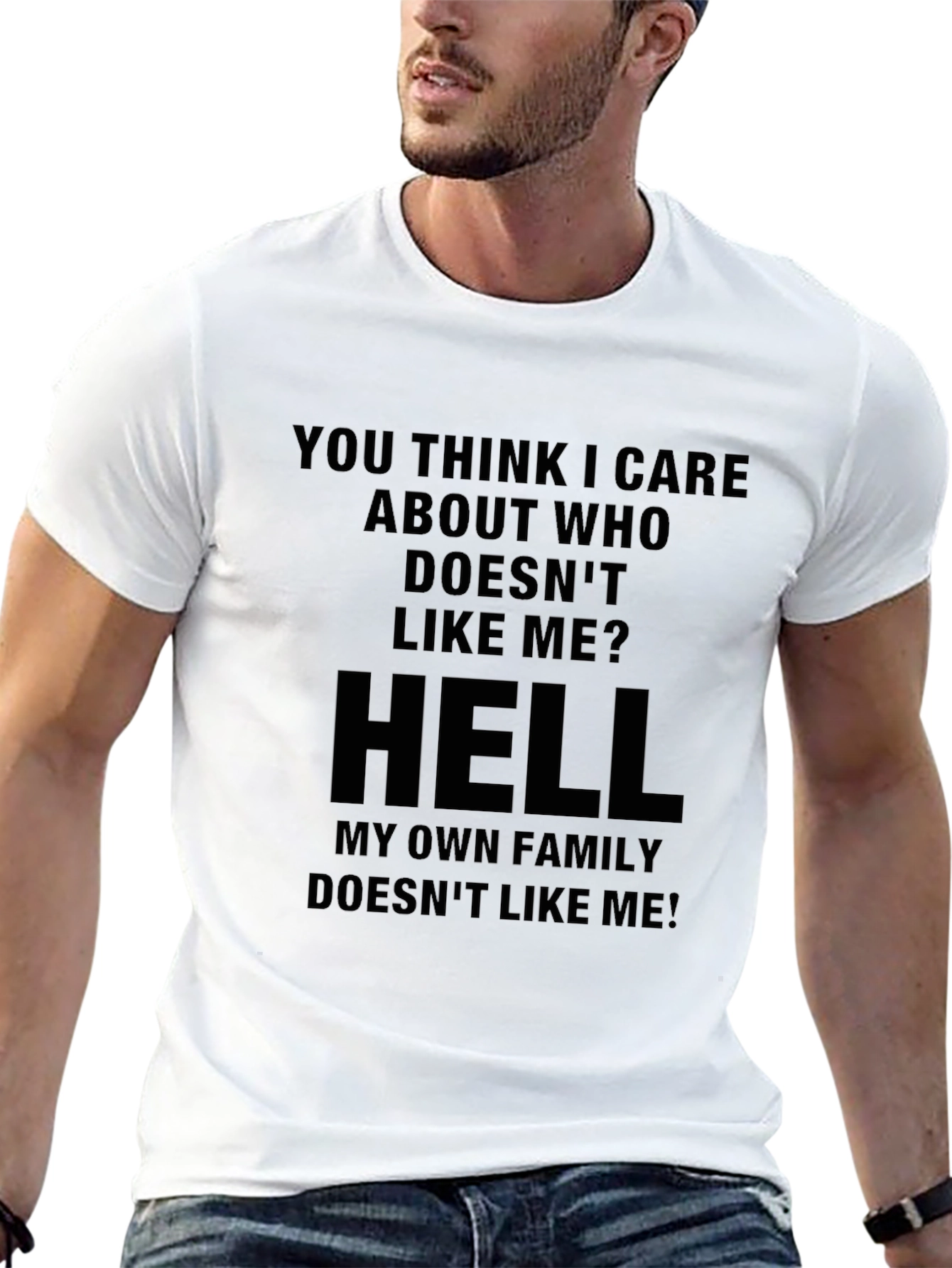 Sarcastic Graphic Tee - Who Doesnt Like Me?