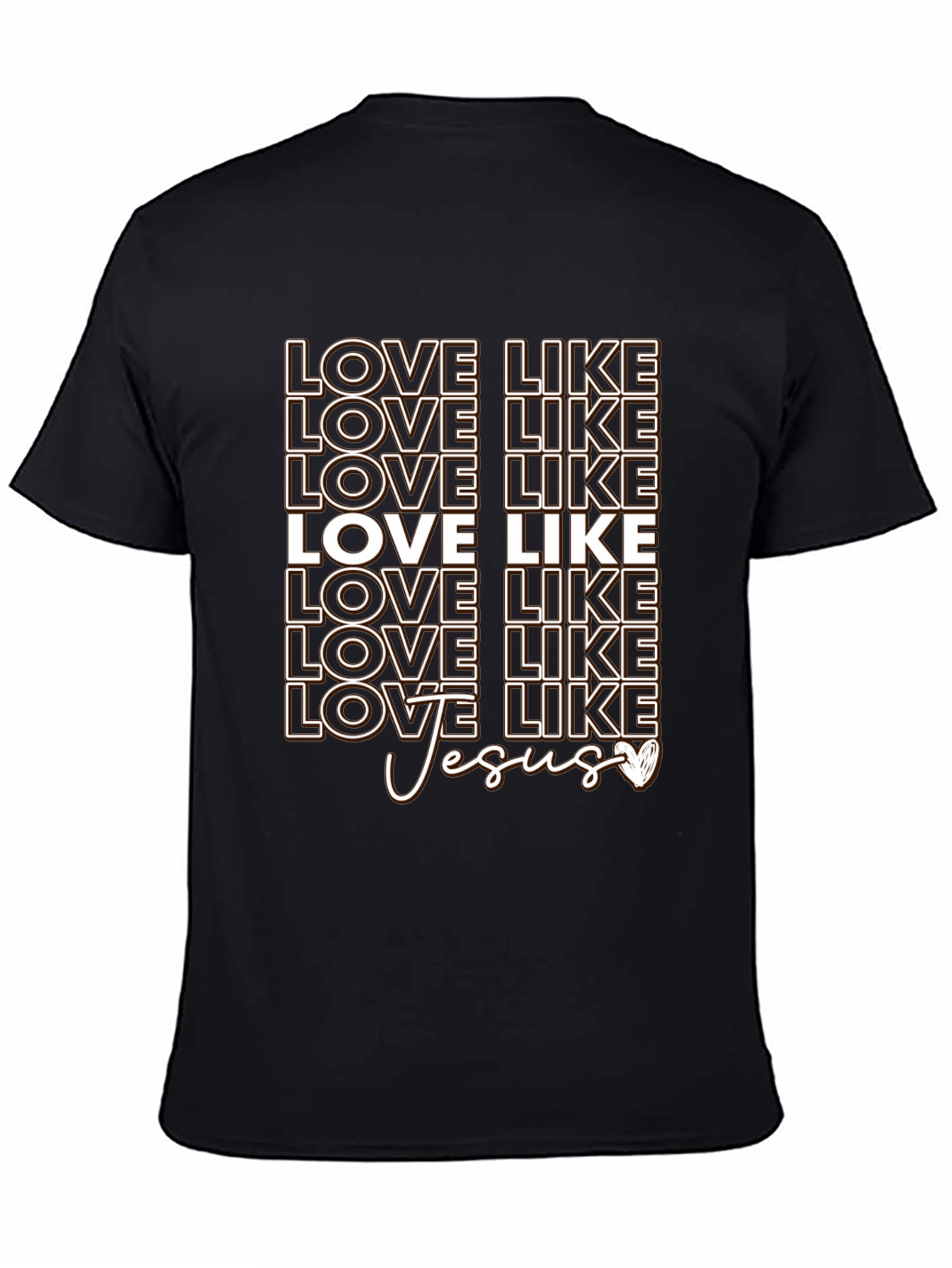 Love Like Jesus Graphic T-Shirt - Christian Apparel