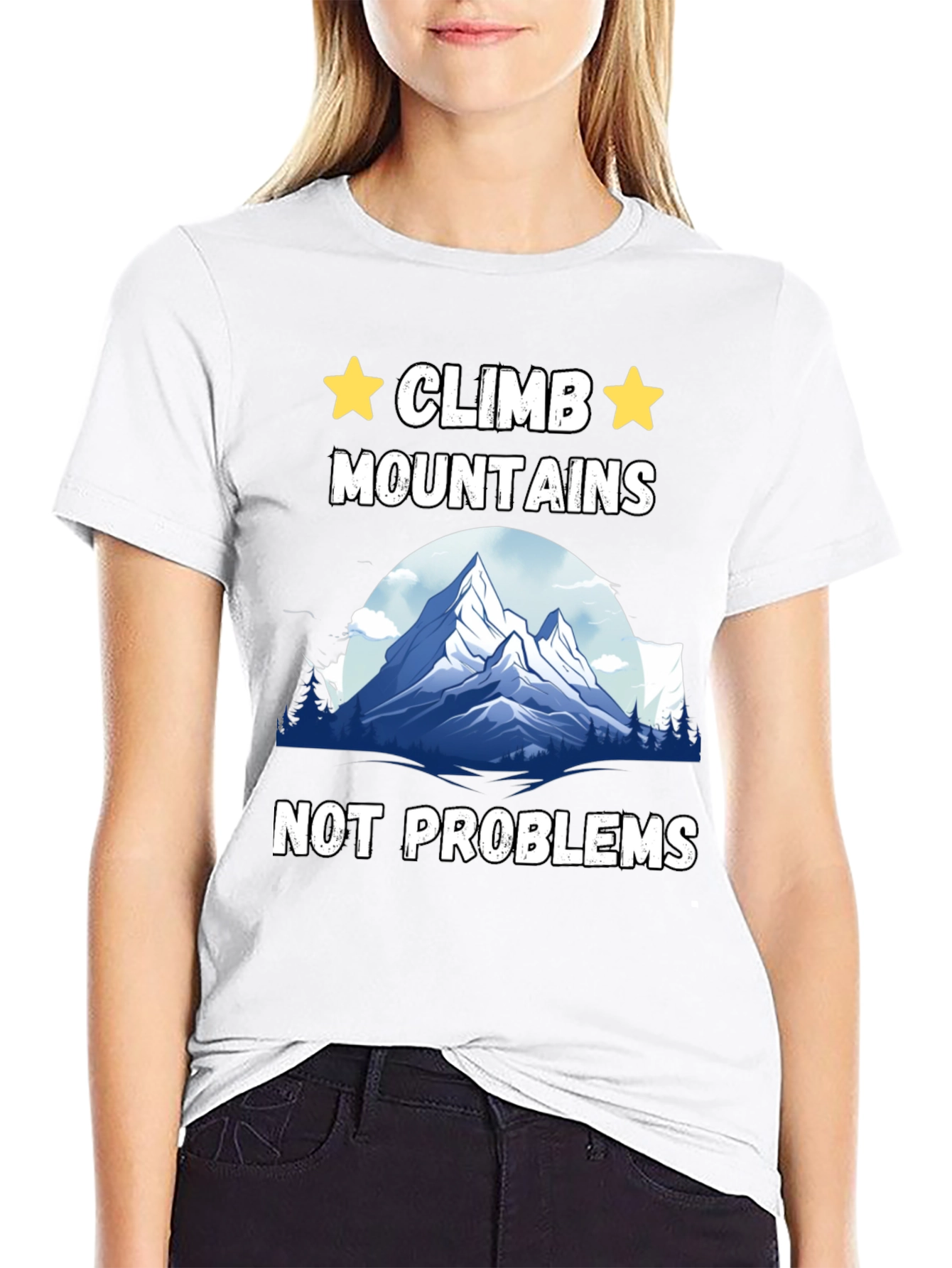 Climb Mountains Graphic T-Shirt