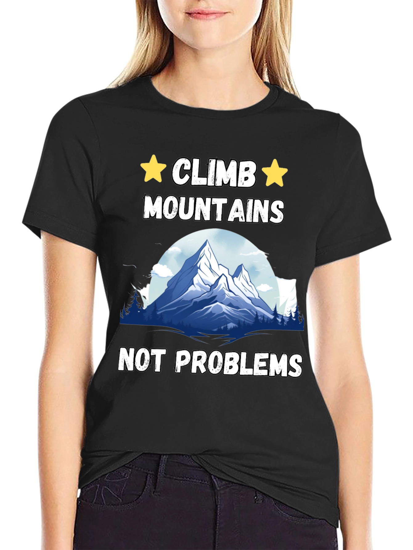 Climb Mountains Graphic T-Shirt