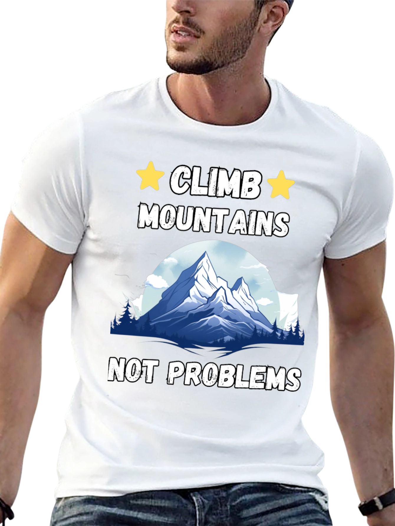 Climb Mountains Graphic T-Shirt