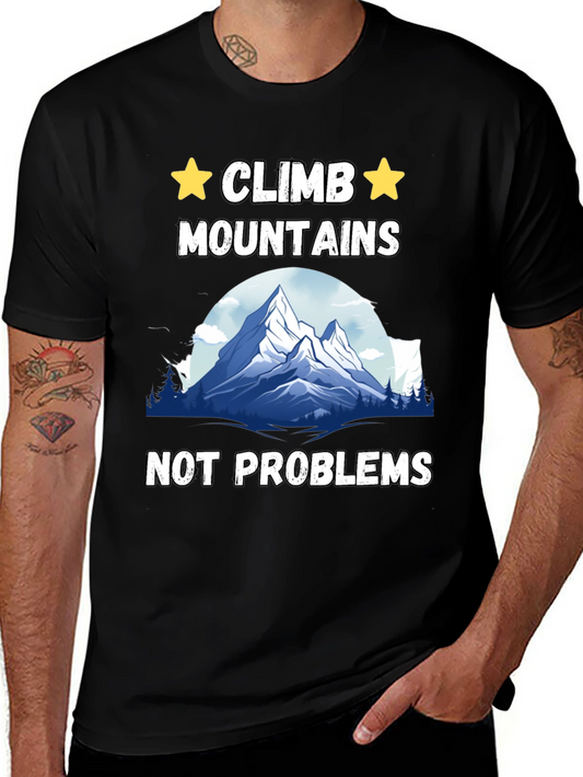 Climb Mountains Graphic T-Shirt