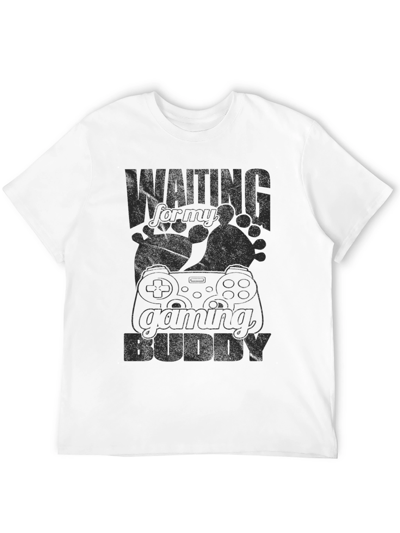 Gaming Buddy T-Shirt - Expectant Gamer Dad Tee