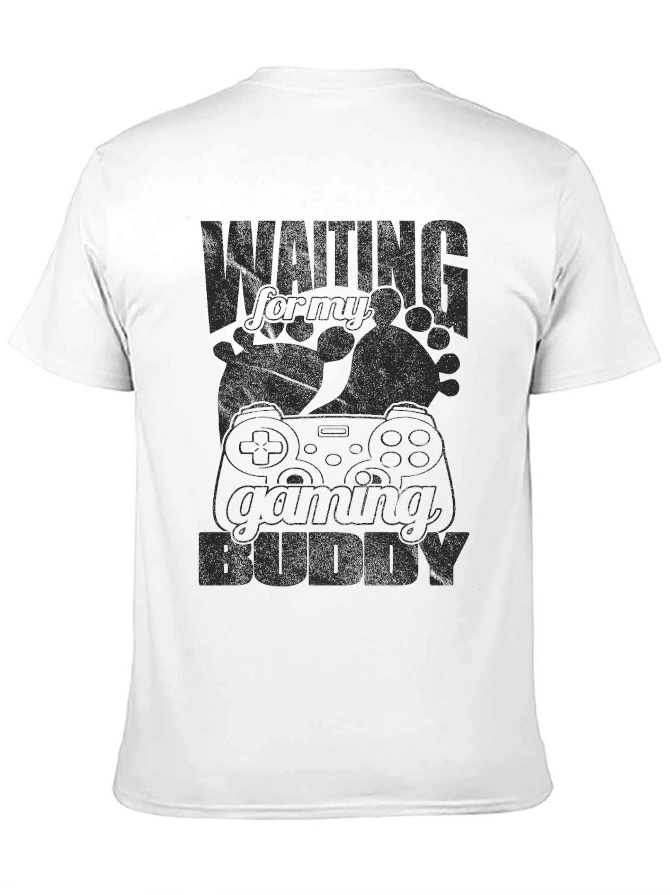 Gaming Buddy T-Shirt - Expectant Gamer Dad Tee