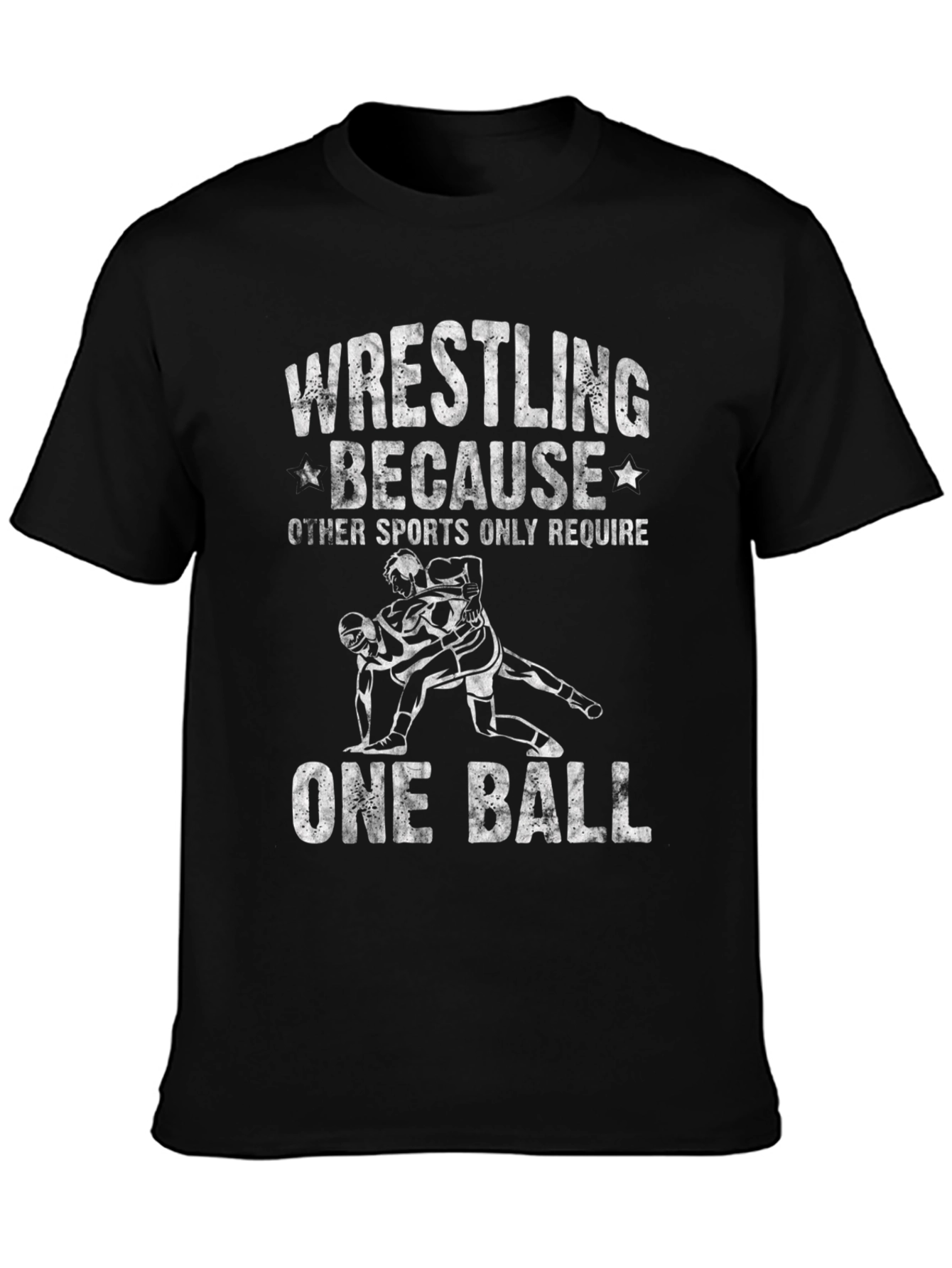 Wrestling One Ball Graphic T-Shirt