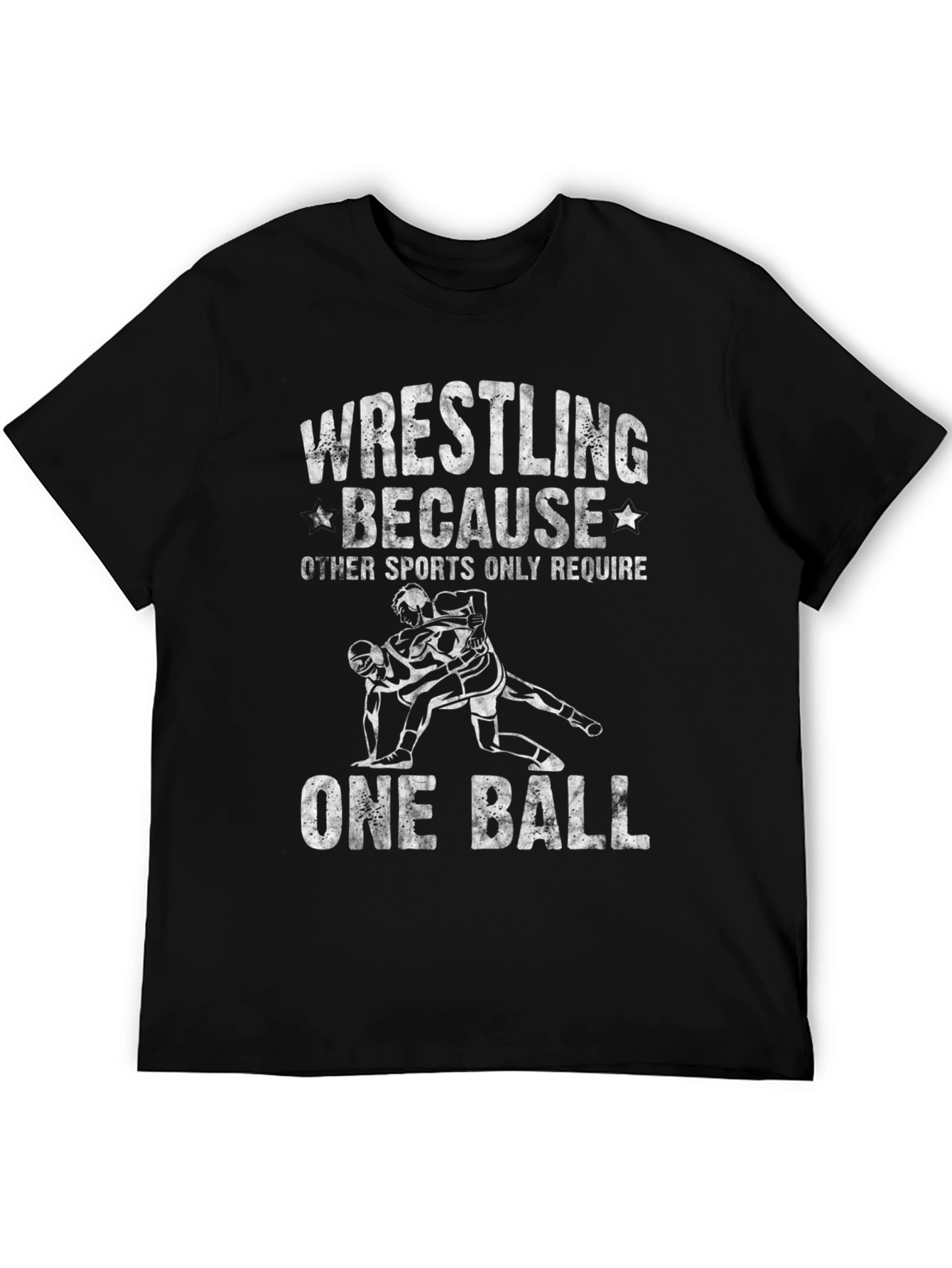 Wrestling One Ball Graphic T-Shirt