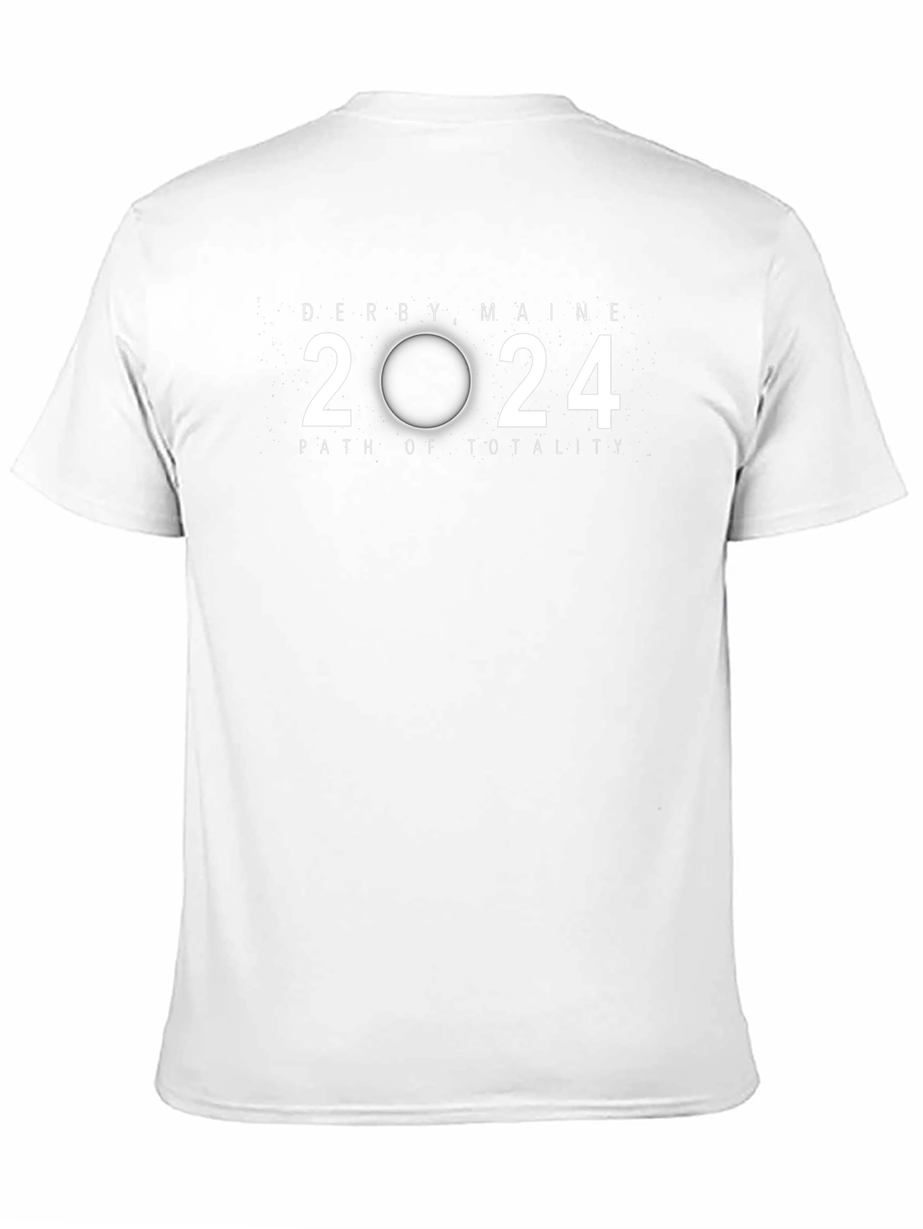 Derby Maine 2024 Total Solar Eclipse Souvenir T-Shirt
