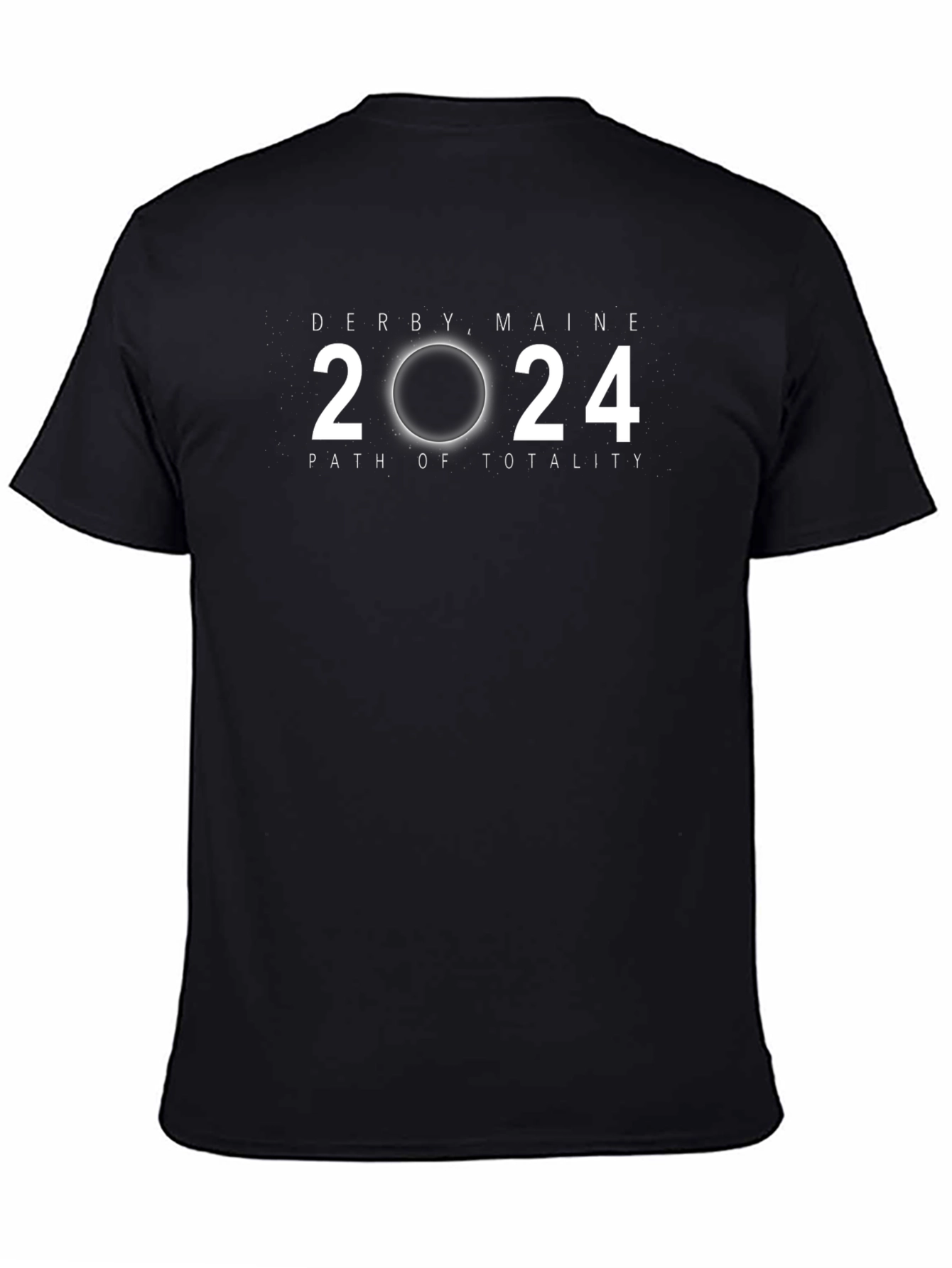 Derby Maine 2024 Total Solar Eclipse Souvenir T-Shirt
