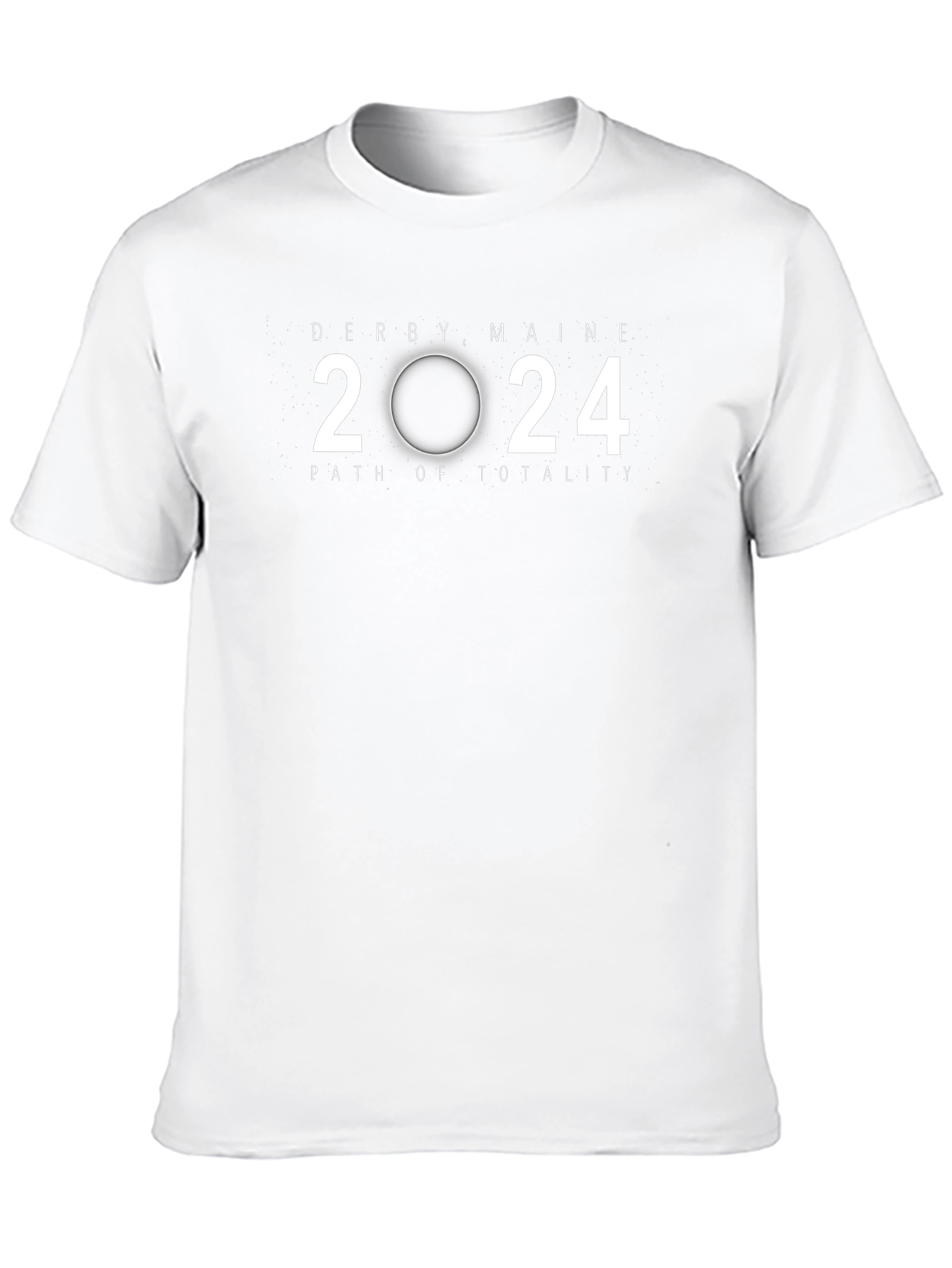 Derby Maine 2024 Total Solar Eclipse Souvenir T-Shirt