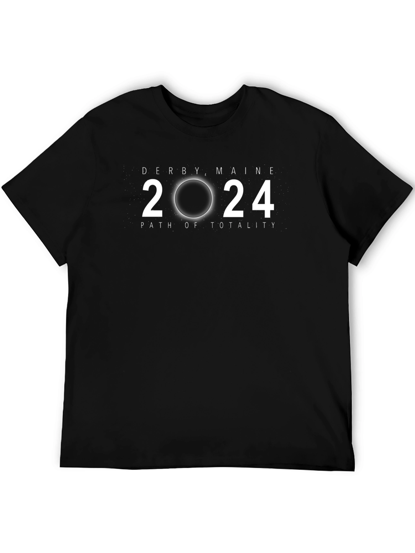 Derby Maine 2024 Total Solar Eclipse Souvenir T-Shirt