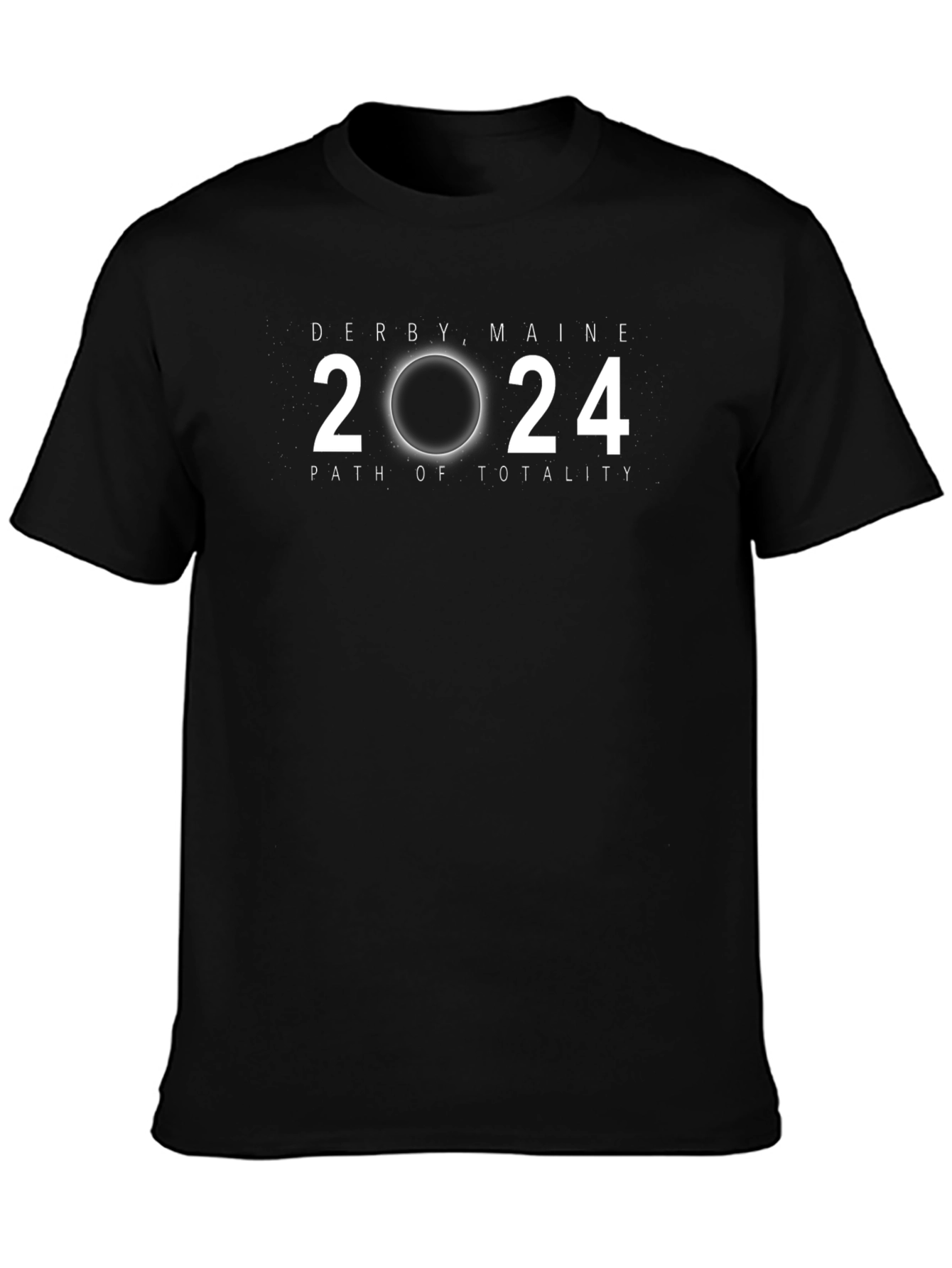 Derby Maine 2024 Total Solar Eclipse Souvenir T-Shirt