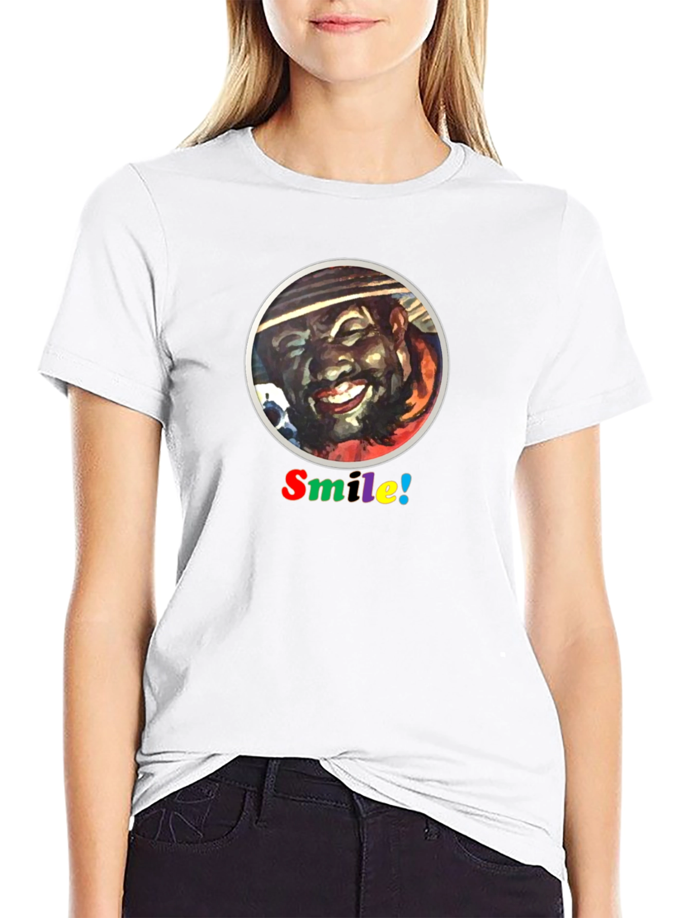 Smile T-Shirt - Unique Graphic Tee