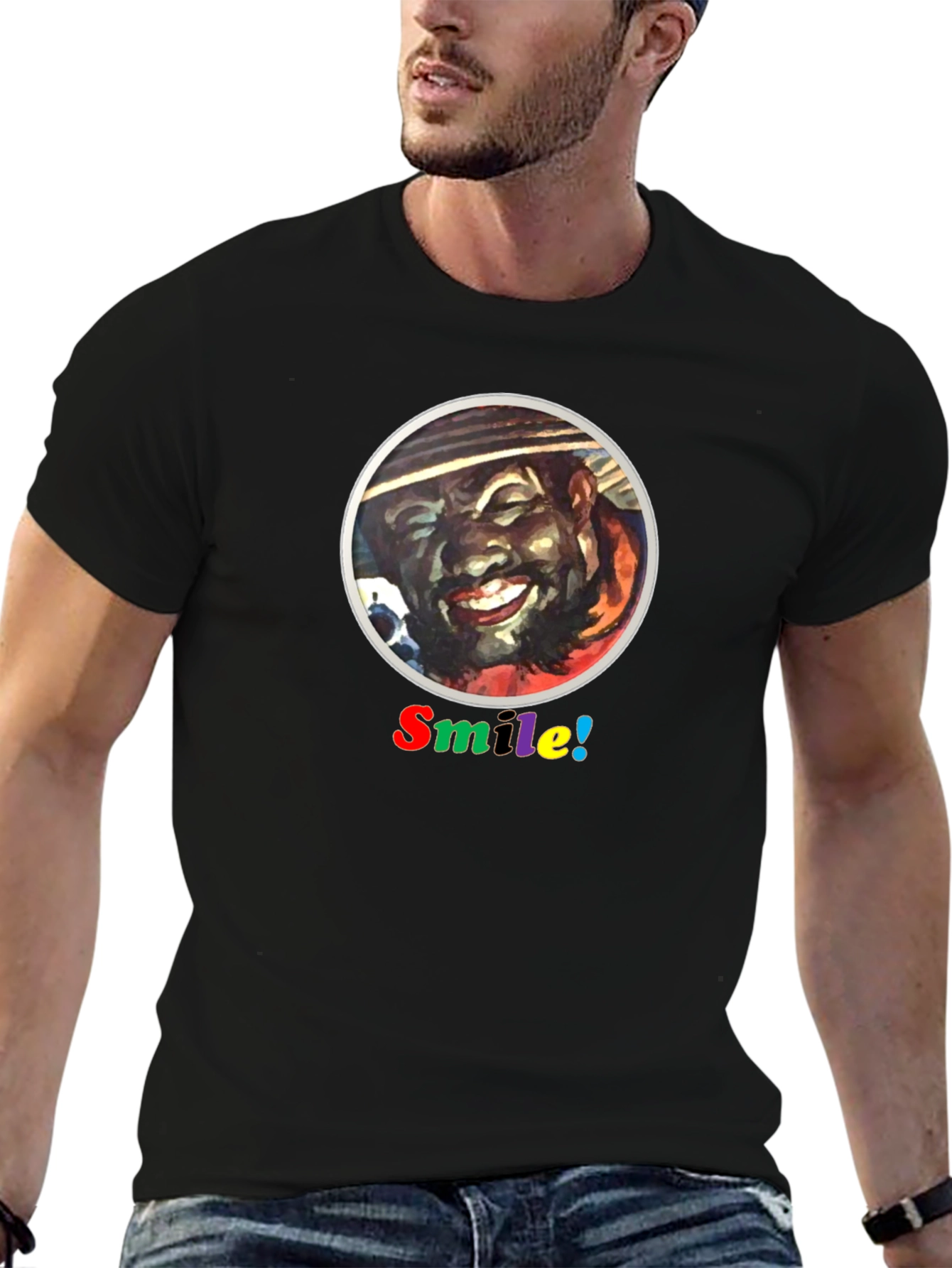Smile T-Shirt - Unique Graphic Tee
