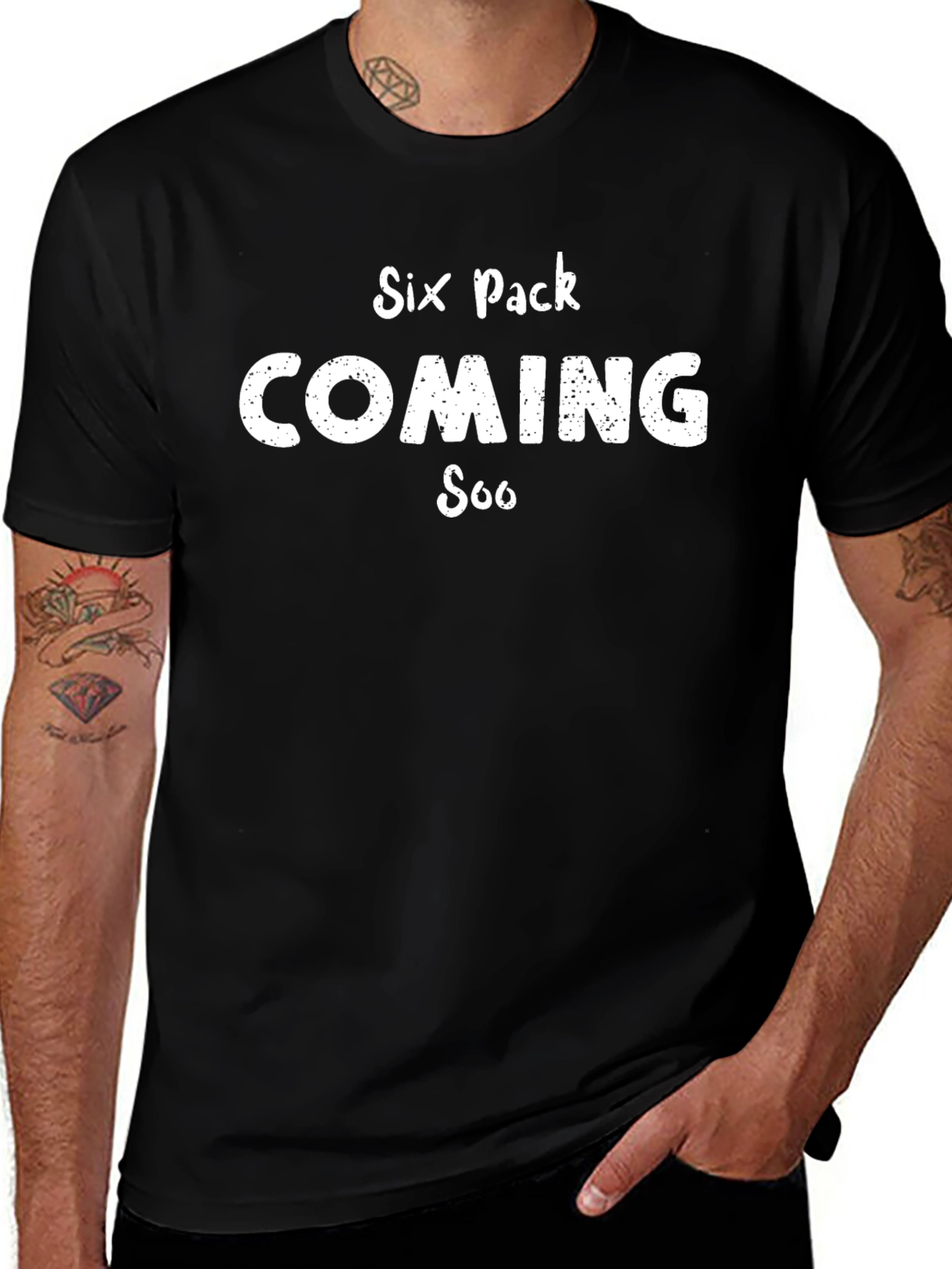 Six Pack Coming Soon Graphic Tee