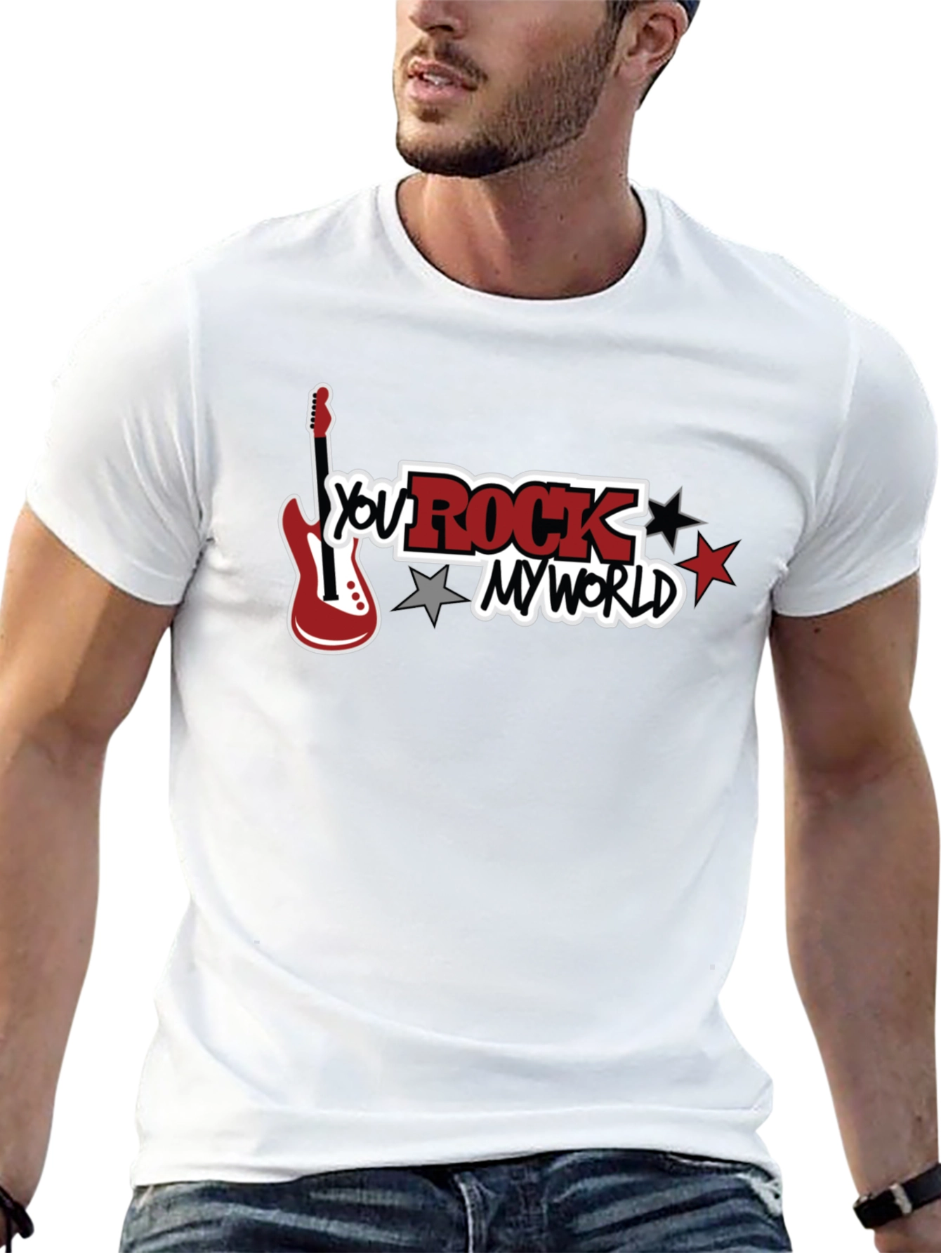 You Rock My World Graphic T-Shirt