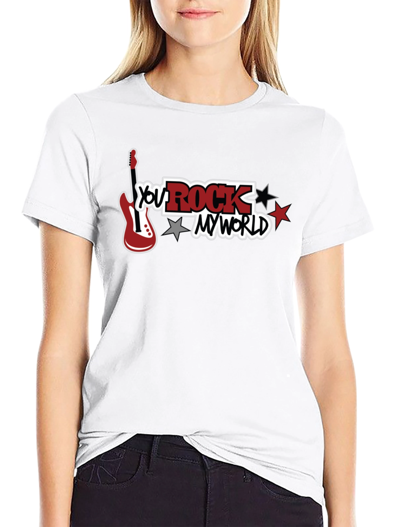 You Rock My World Graphic T-Shirt