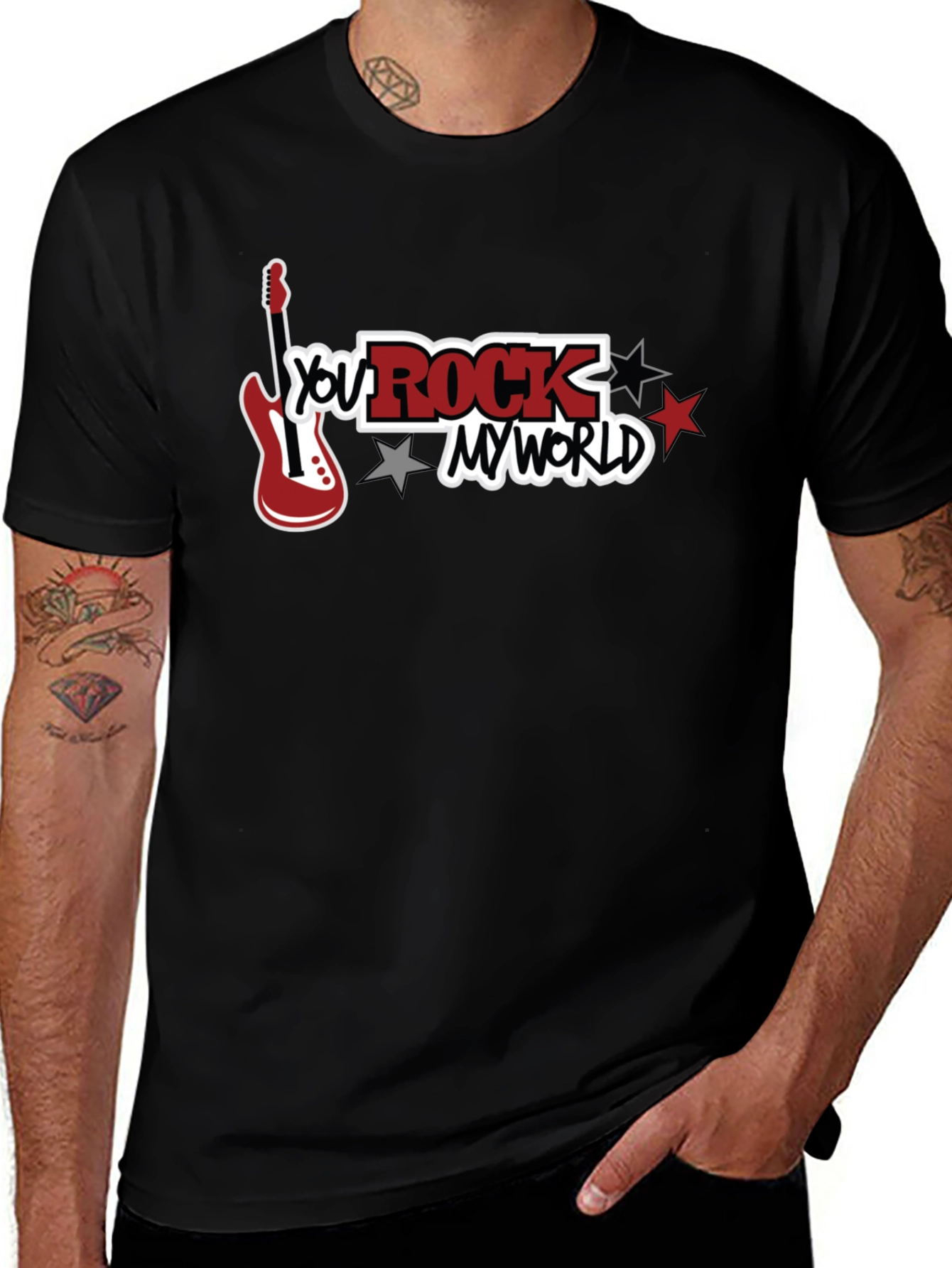 You Rock My World Graphic T-Shirt