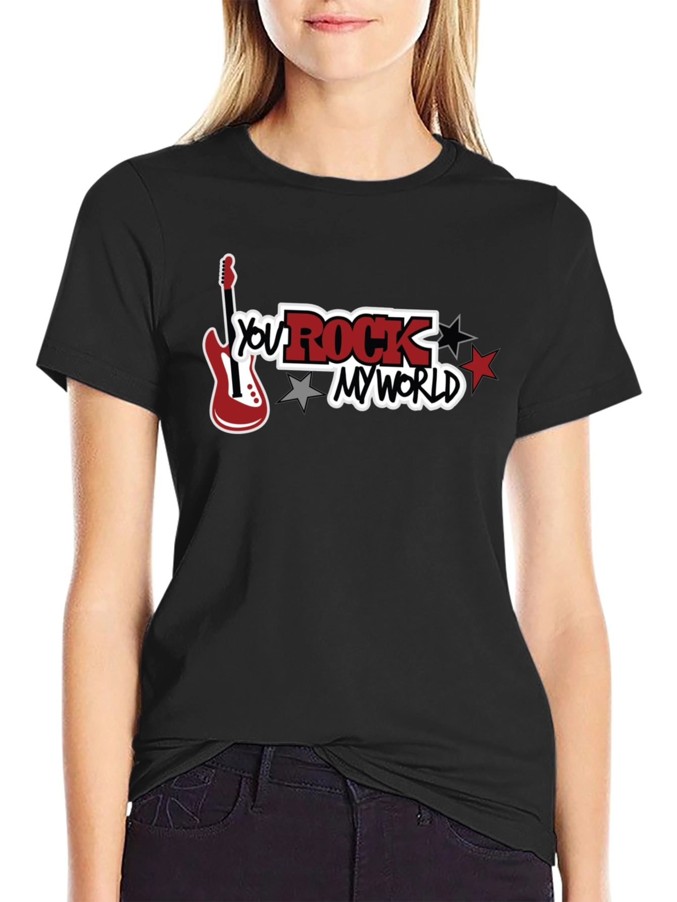 You Rock My World Graphic T-Shirt