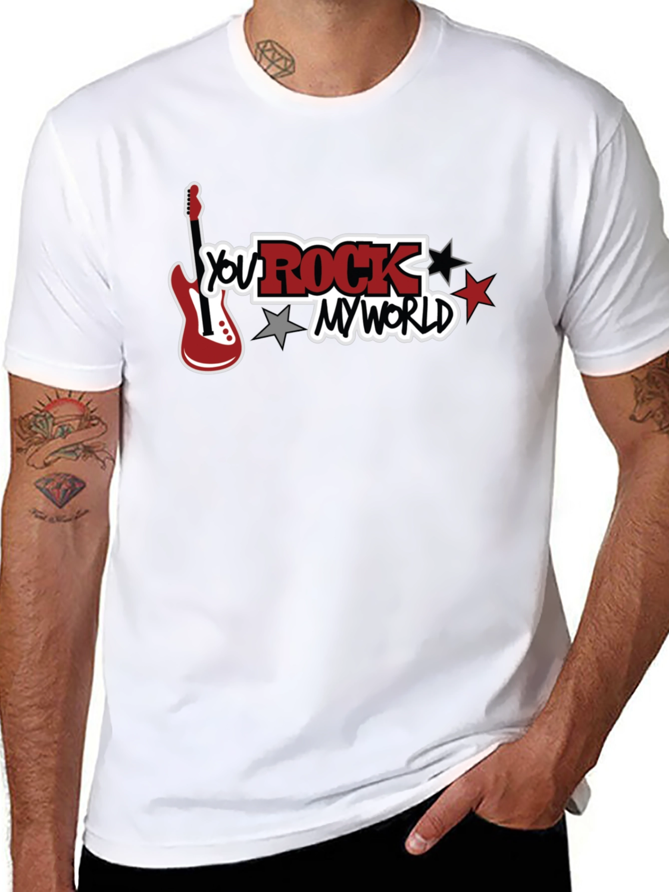 You Rock My World Graphic T-Shirt