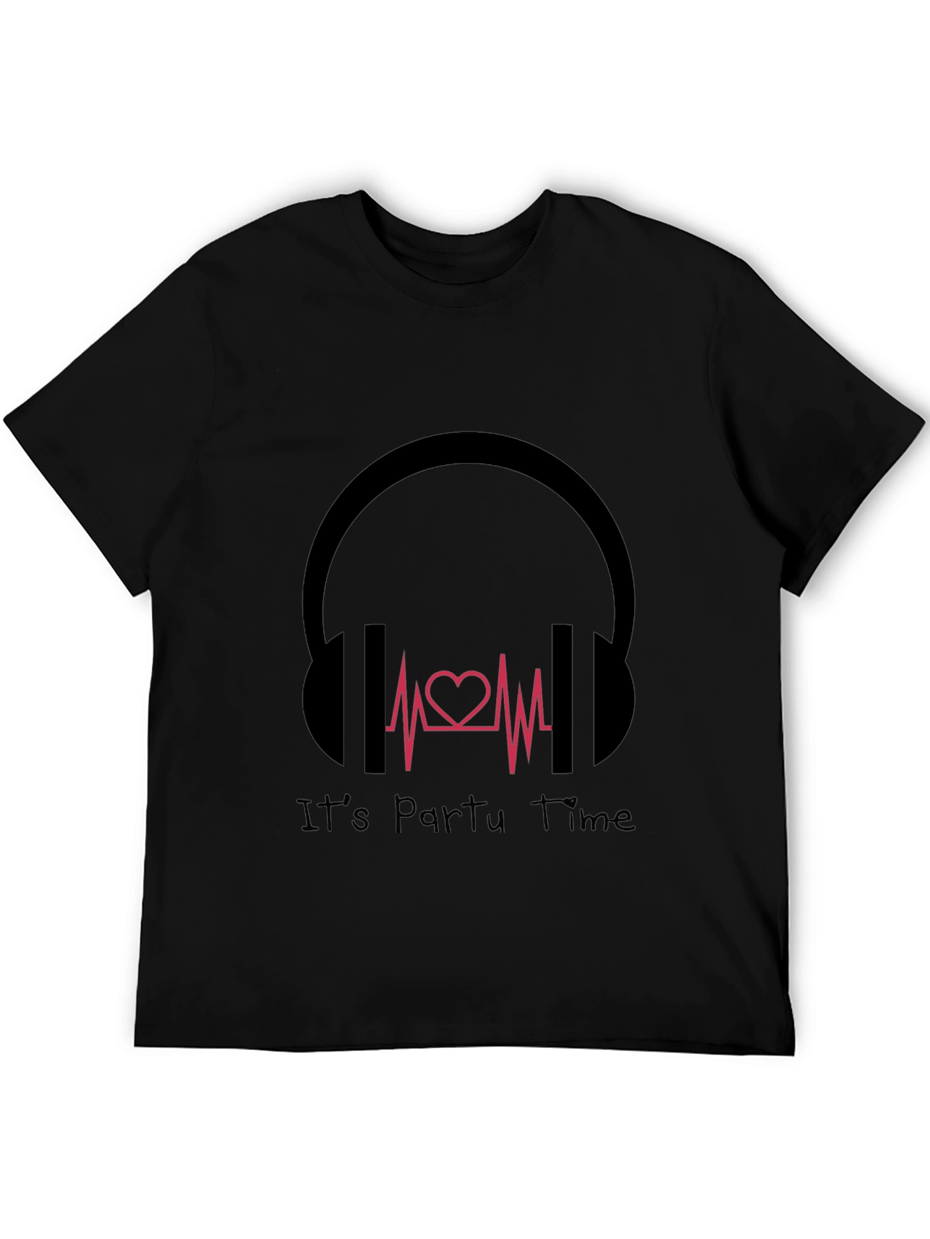 Party Time Graphic Tee - Music Lover
