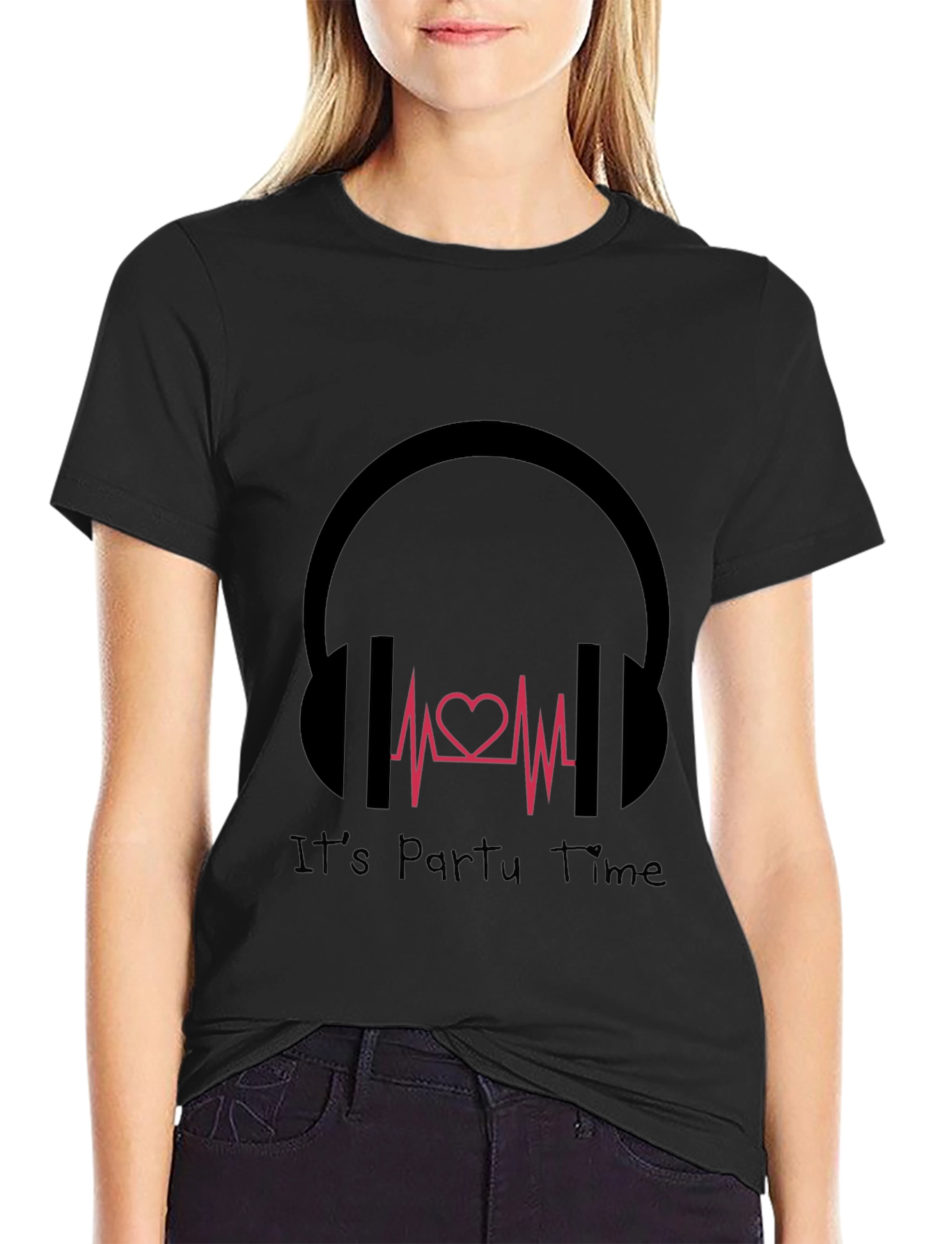Party Time Graphic Tee - Music Lover