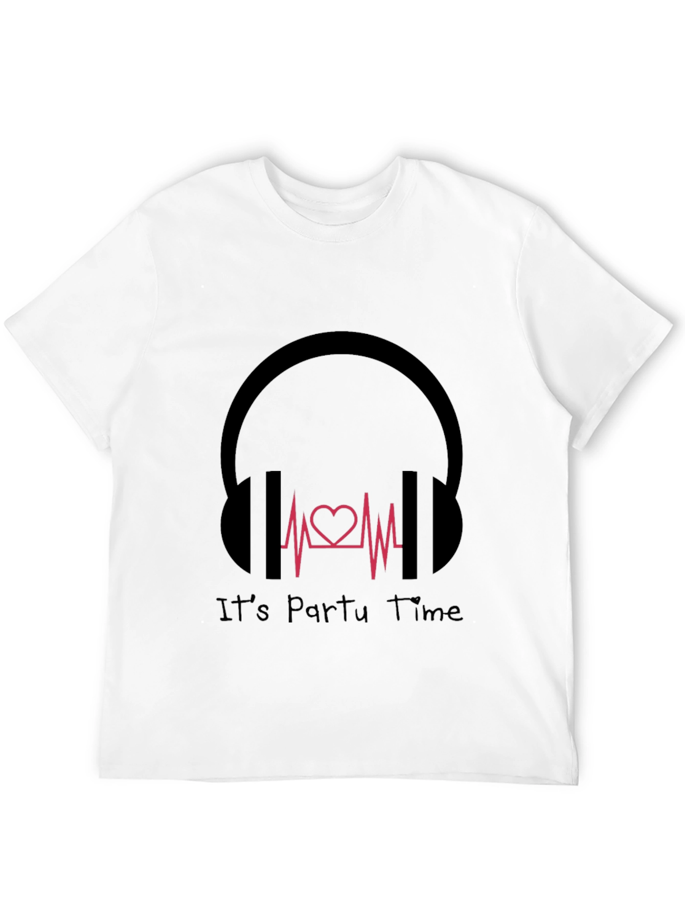 Party Time Graphic Tee - Music Lover