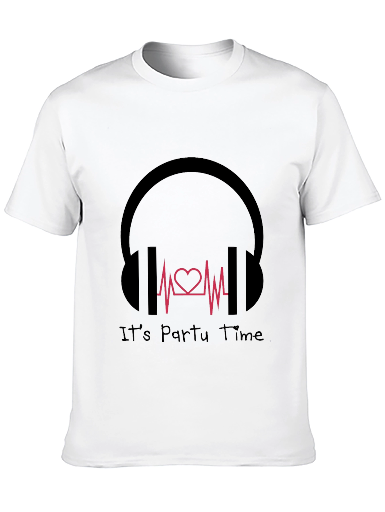 Party Time Graphic Tee - Music Lover