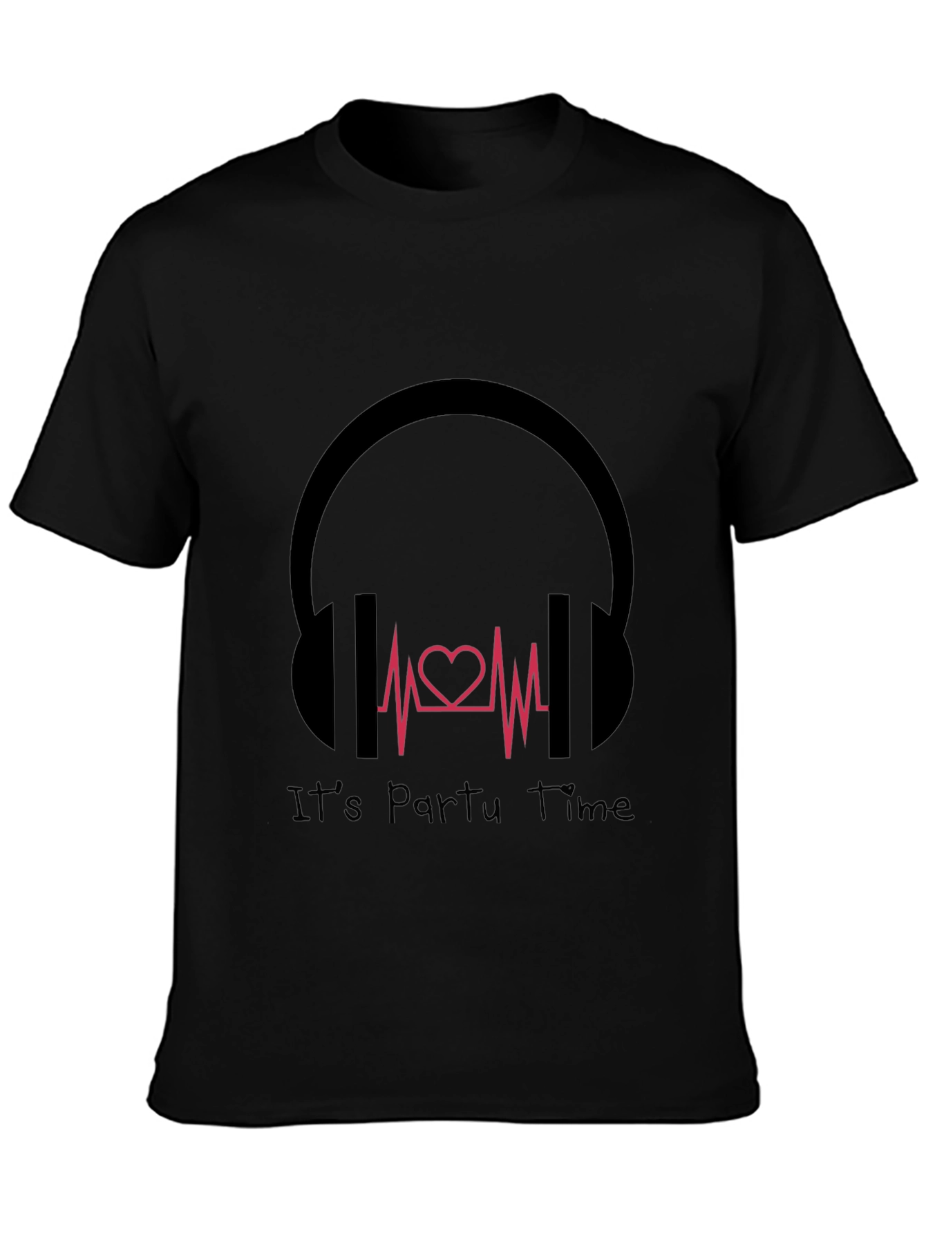 Party Time Graphic Tee - Music Lover