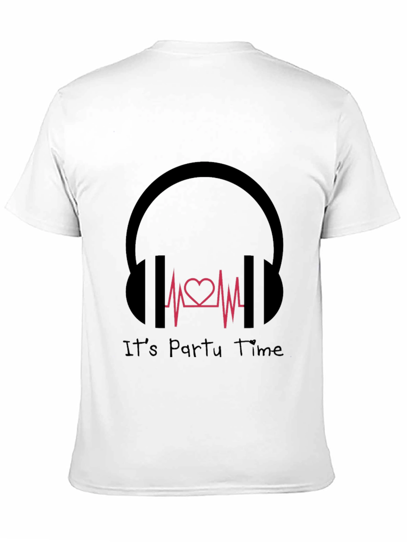 Party Time Graphic Tee - Music Lover