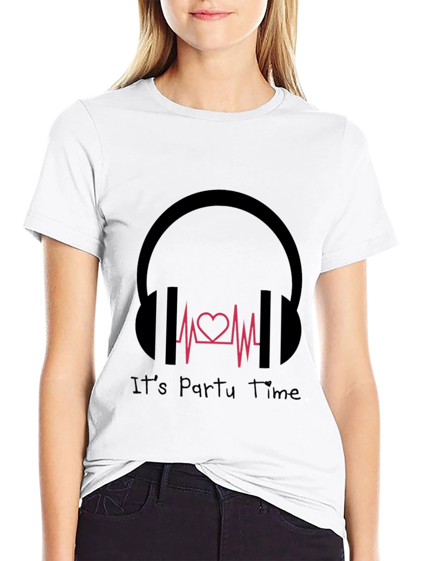 Party Time Graphic Tee - Music Lover