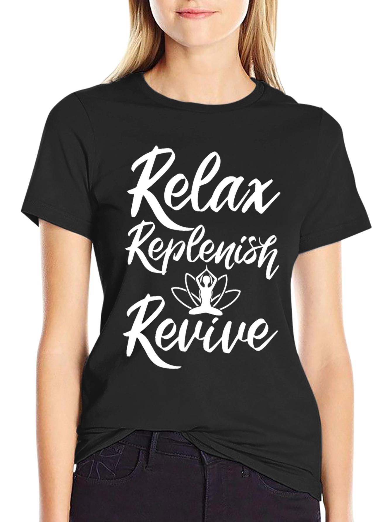 Relax Replenish Revive Graphic Tee