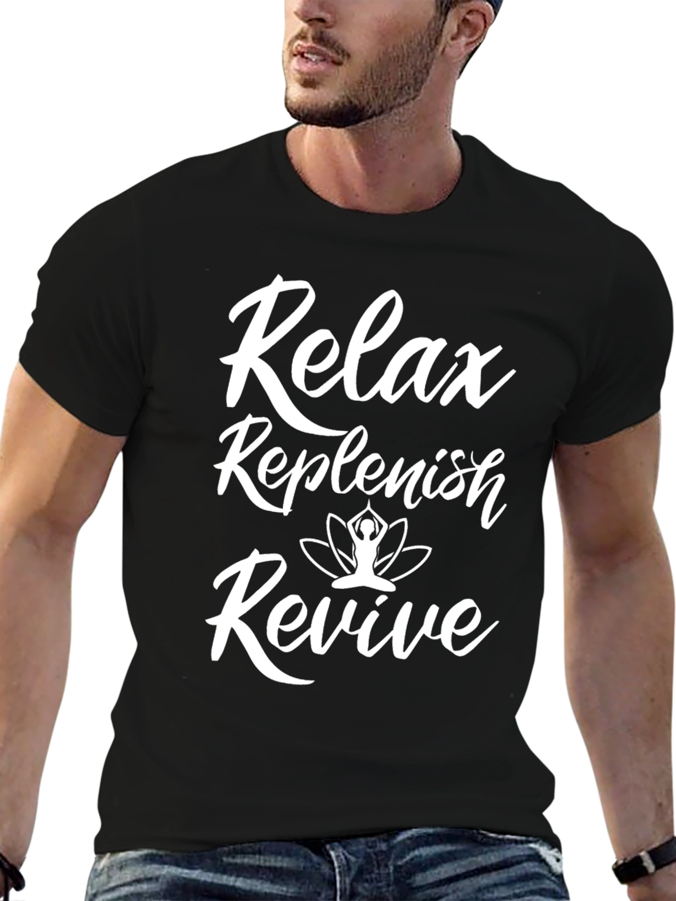 Relax Replenish Revive Graphic Tee