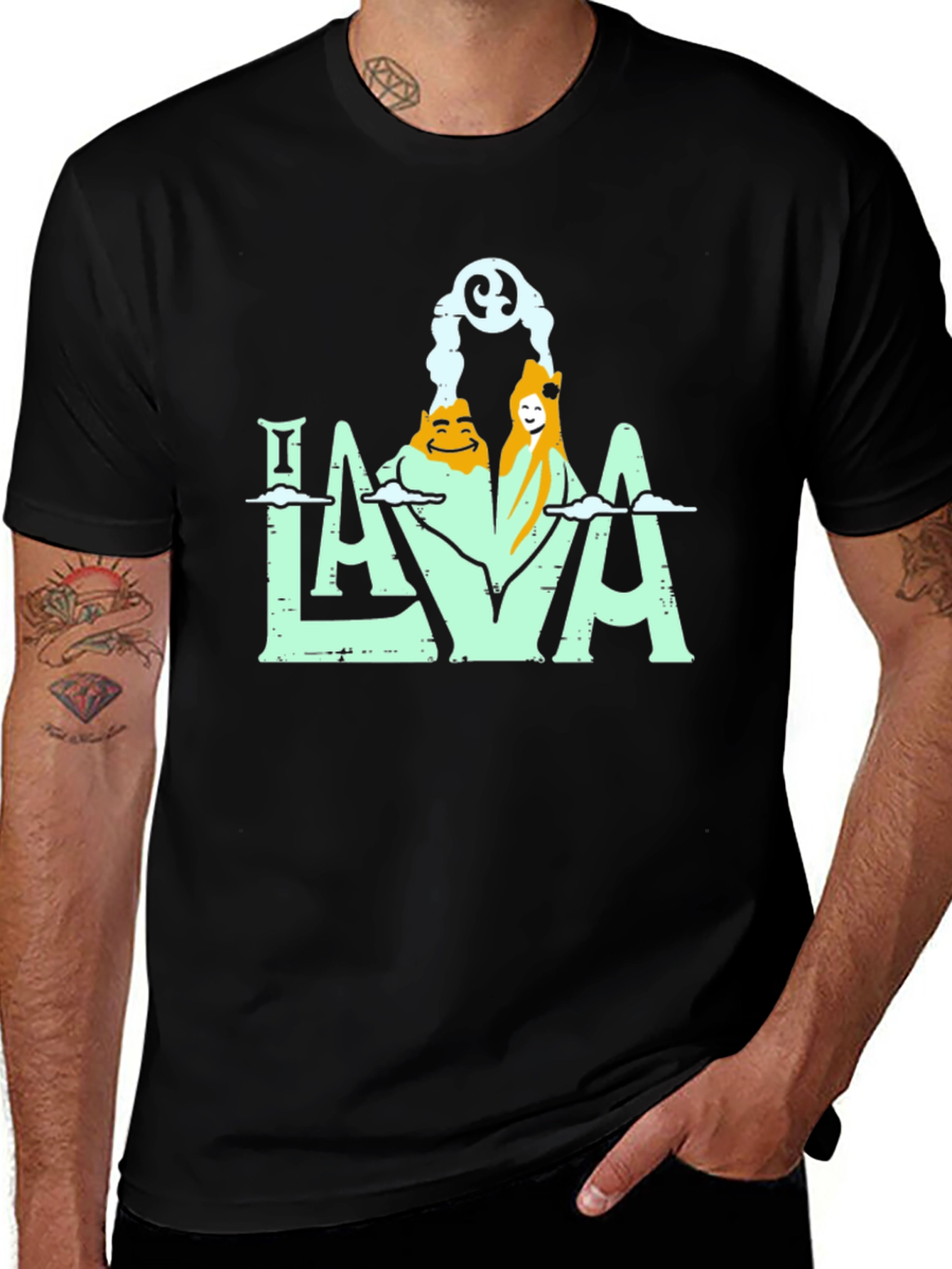 Lava Love T-Shirt - Volcanic Romance Tee