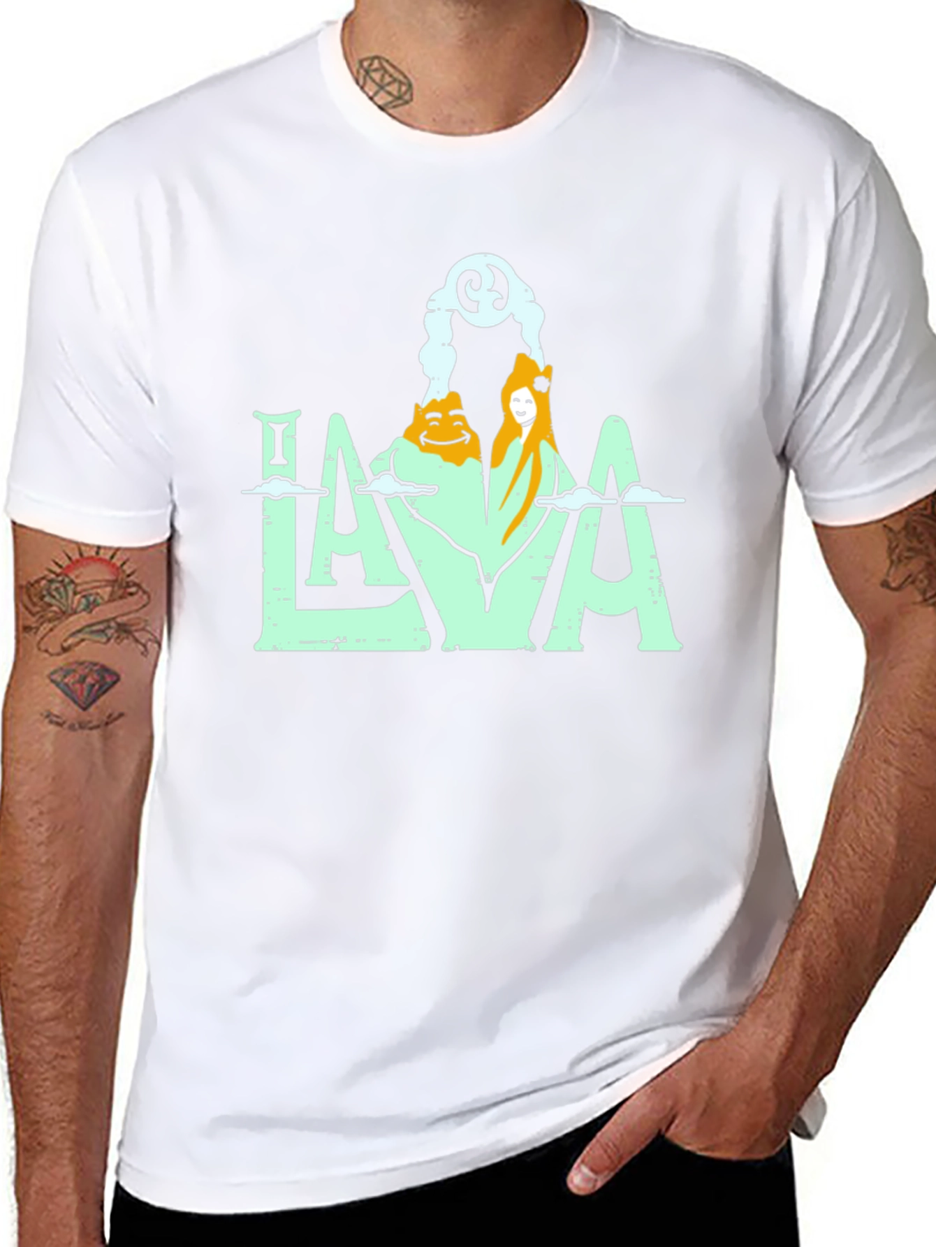 Lava Love T-Shirt - Volcanic Romance Tee
